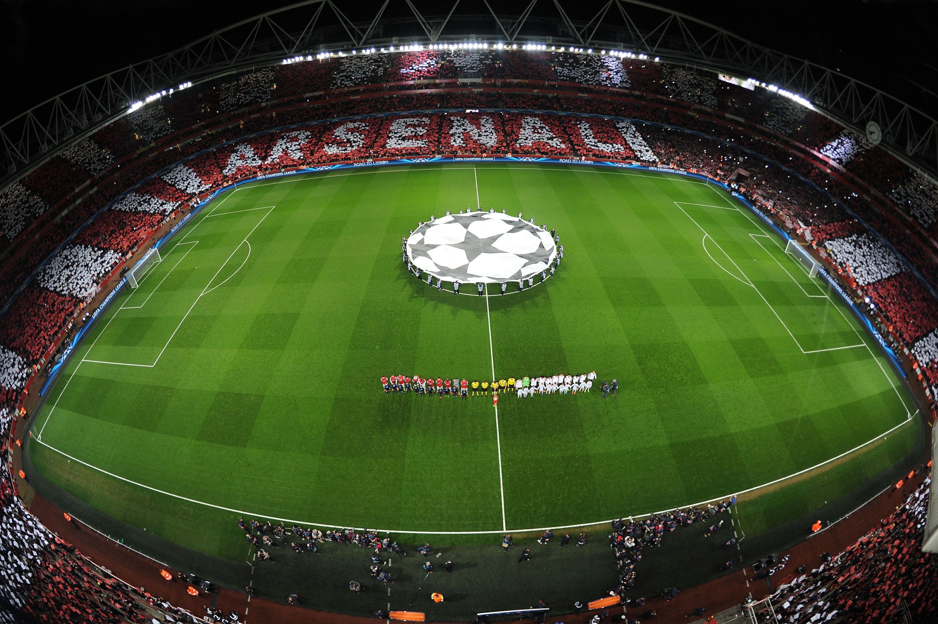 Stadio Emirates Arsenal Champions League, Premier League, 3000x1996 2K+, Laptop