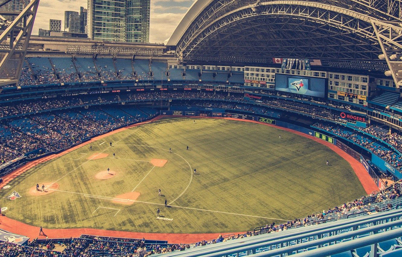 Stadio baseball con tetto retrattile, 1332x850 HD, Desktop