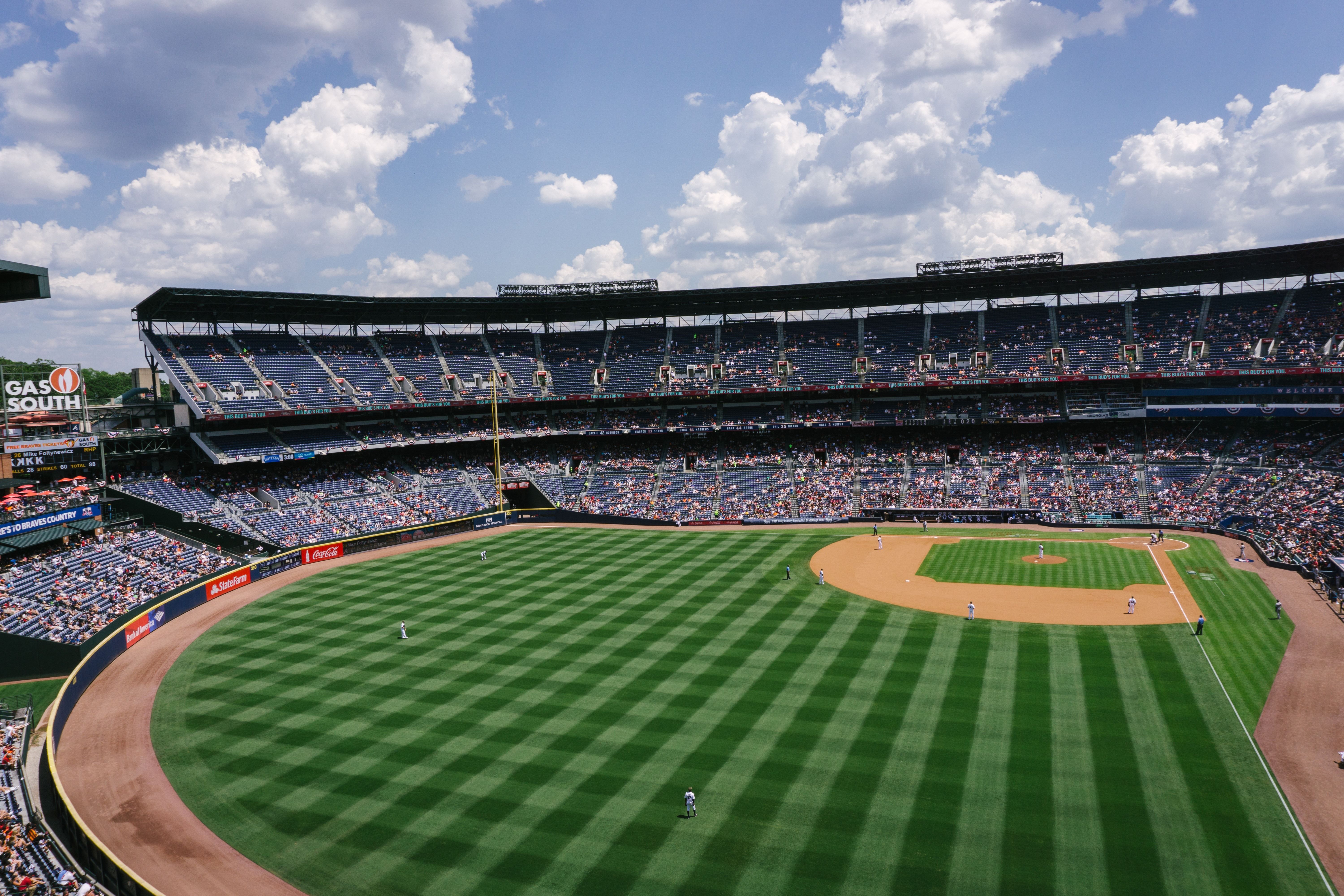 Stadio di baseball affollato, 6000x4000 UHD, PC 4K