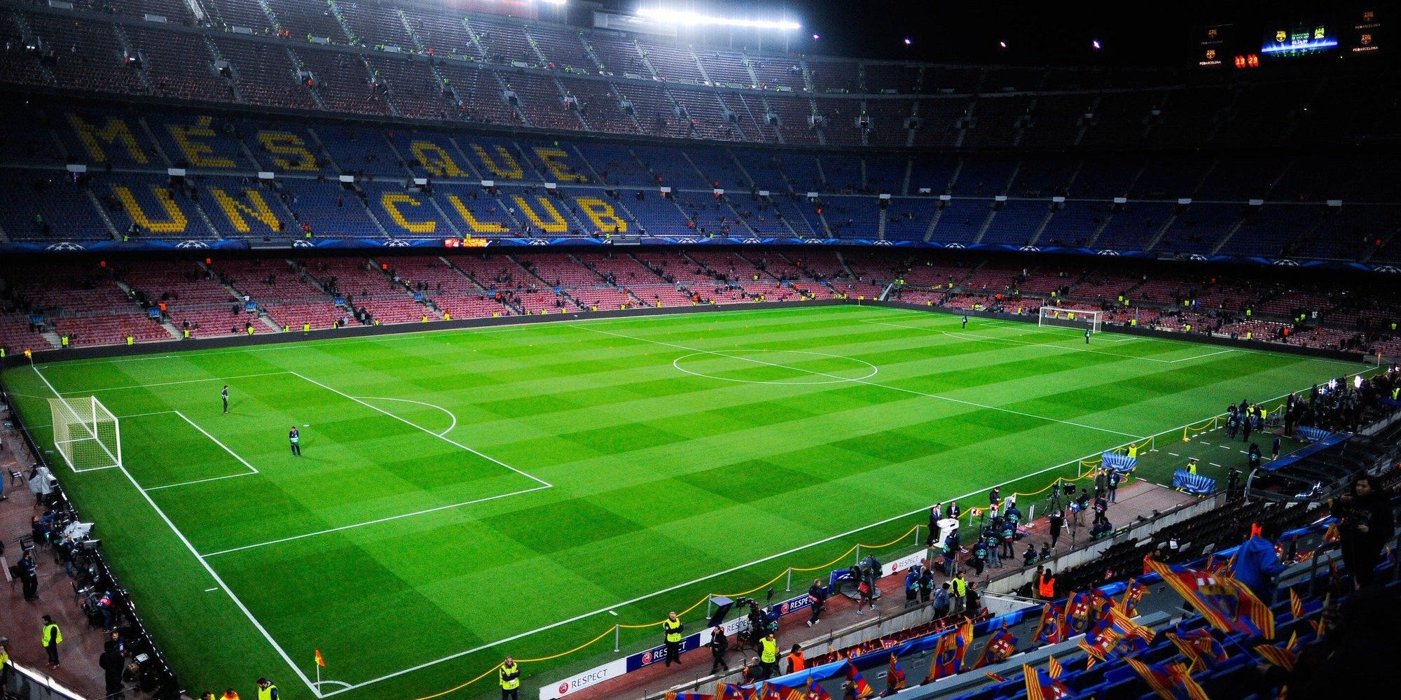 Camp Nou stadio Barcellona, Liga, 2000x1000 2K, PC