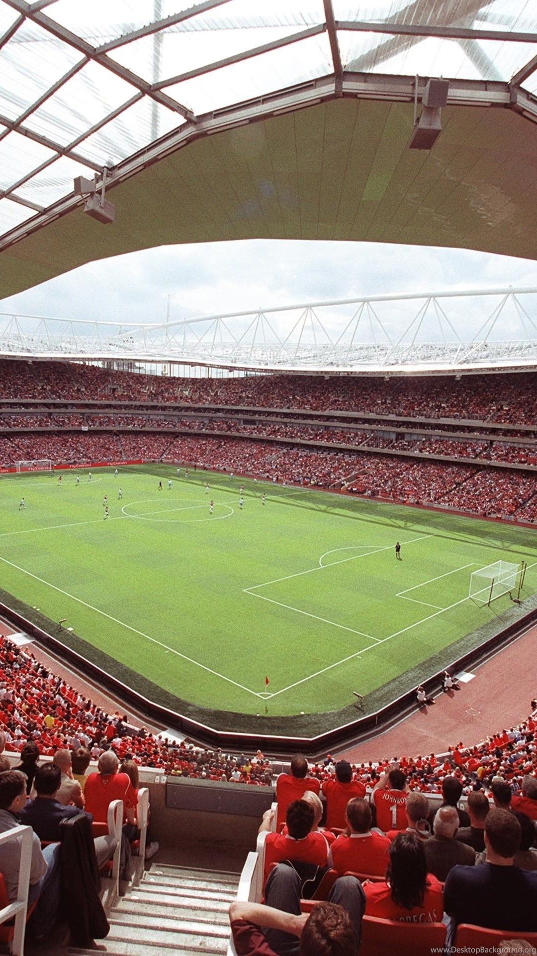 Stadio Emirates Arsenal calcio, 1080x1920 Full HD Verticale, Smartphone