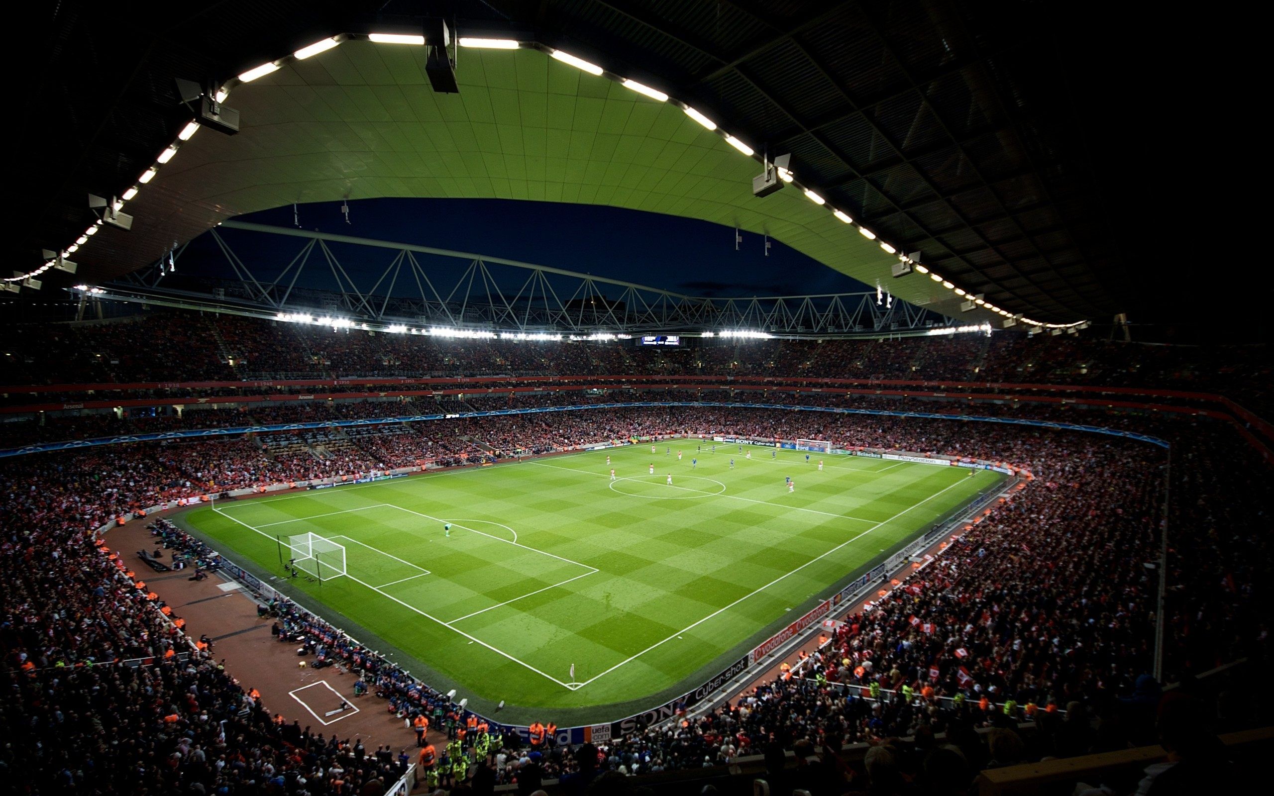 Stadio Emirates Arsenal notturno, 2560x1600 2K, Desktop