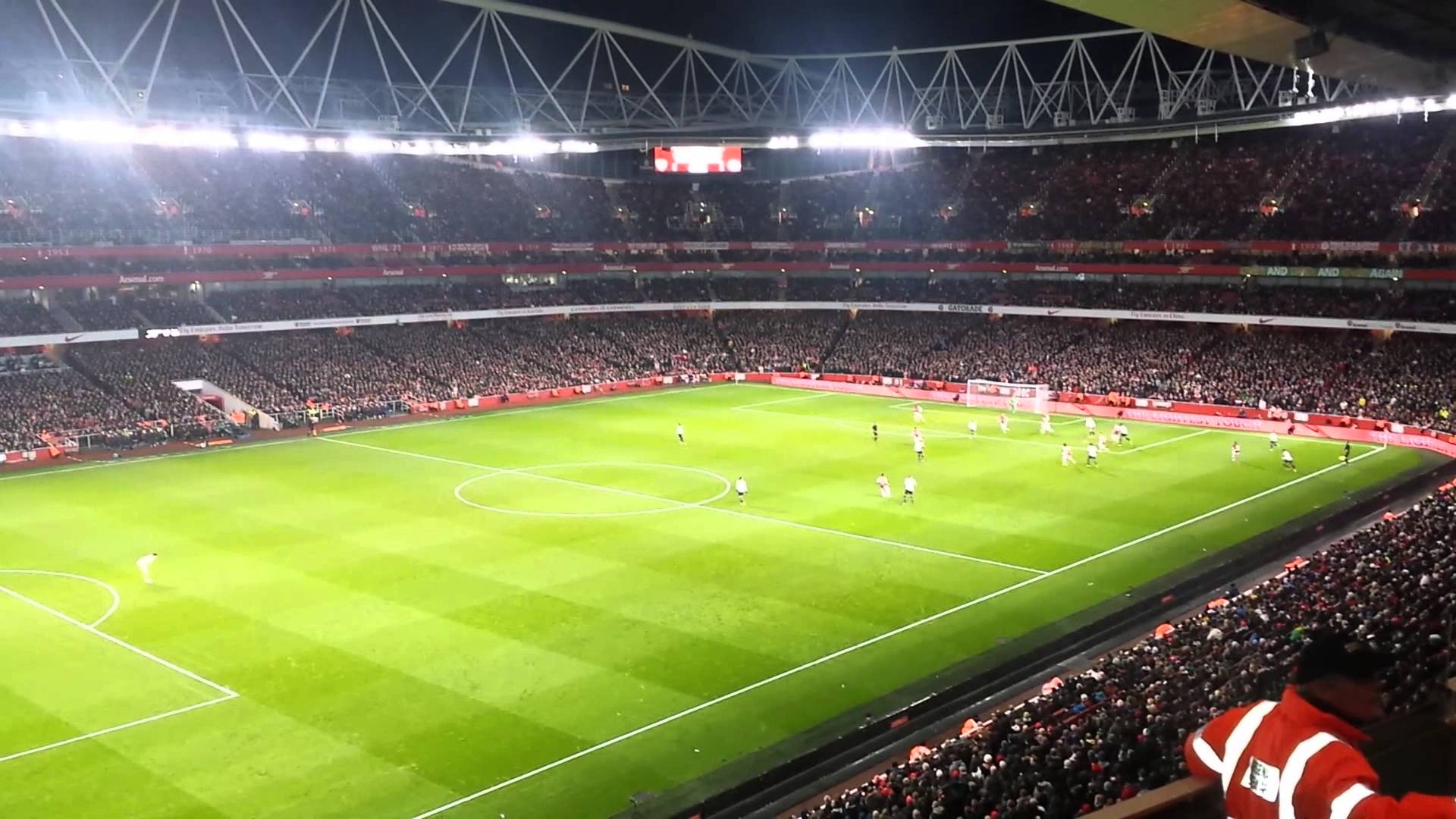 Giocatori Arsenal festeggiano gol, 1920x1080 Full HD, Desktop
