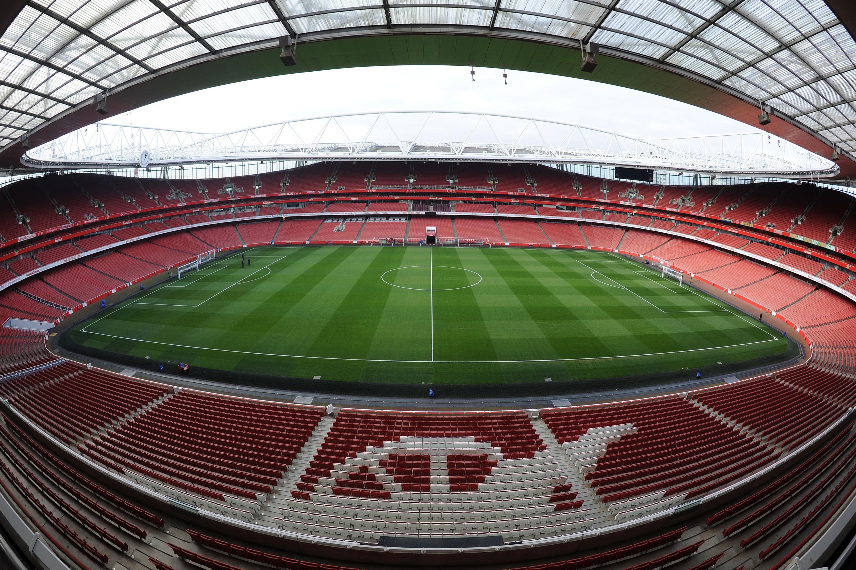 Stadio Emirates Arsenal vuoto, calcio, 3000x1996 2K, Desktop