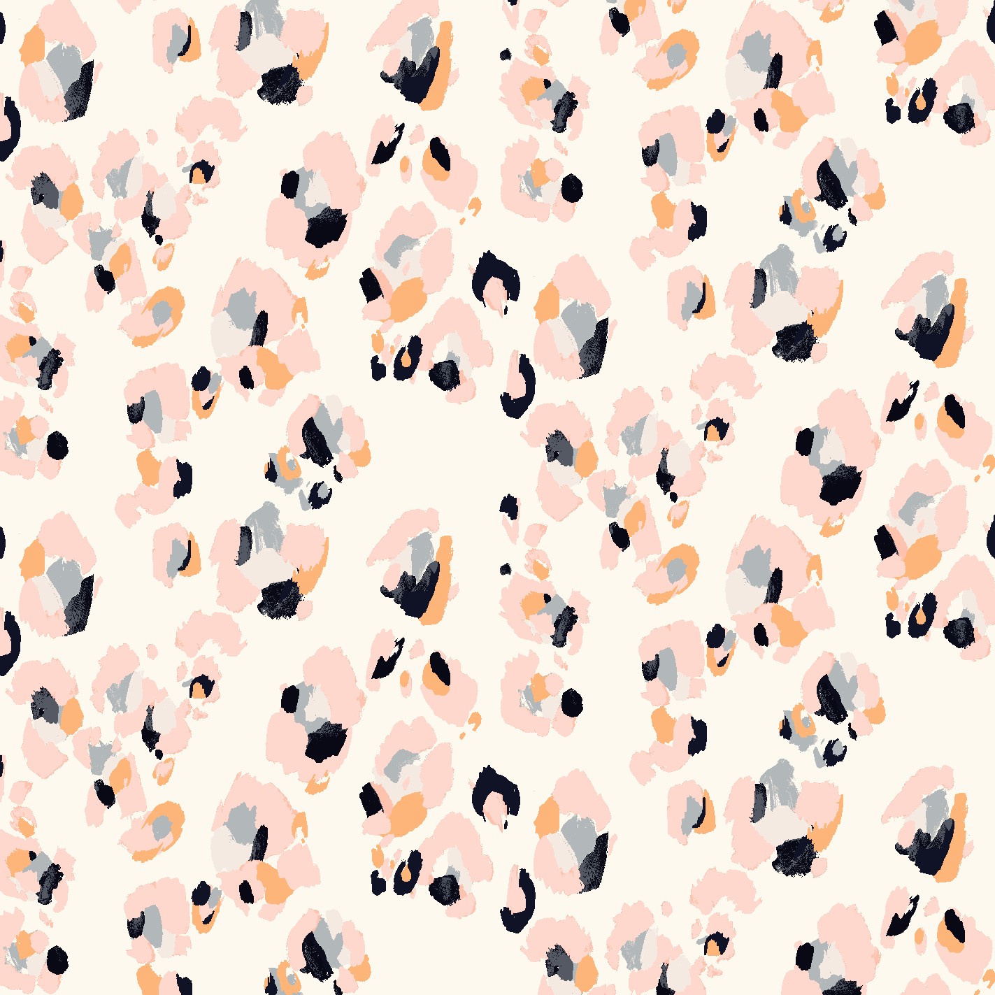 Stampa leopardata rosa pastello, 1423x1423 HD, Desktop