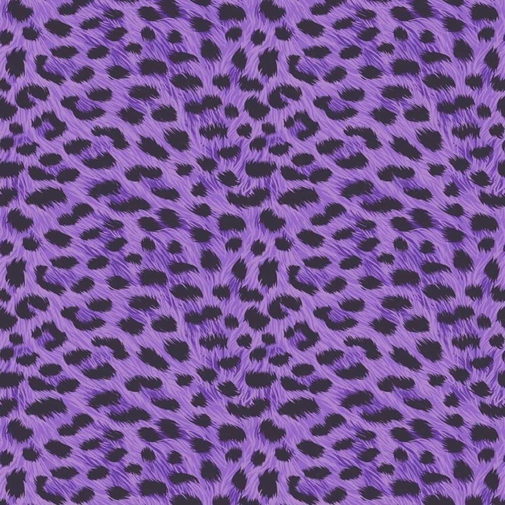 Stampa leopardata viola scuro, 1000x1000 HD, Desktop