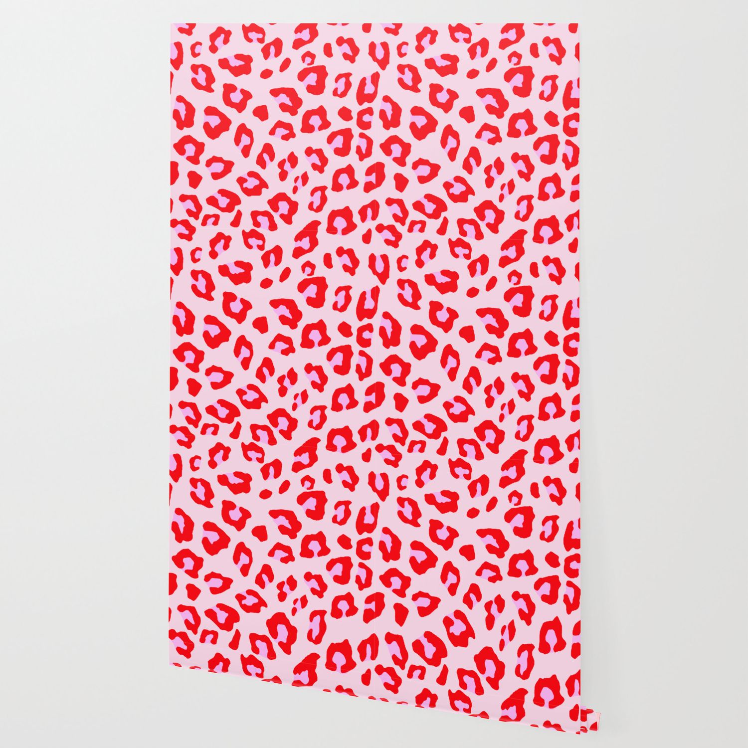 Stampa leopardata rosa e rossa, 1500x1500 HD, Desktop
