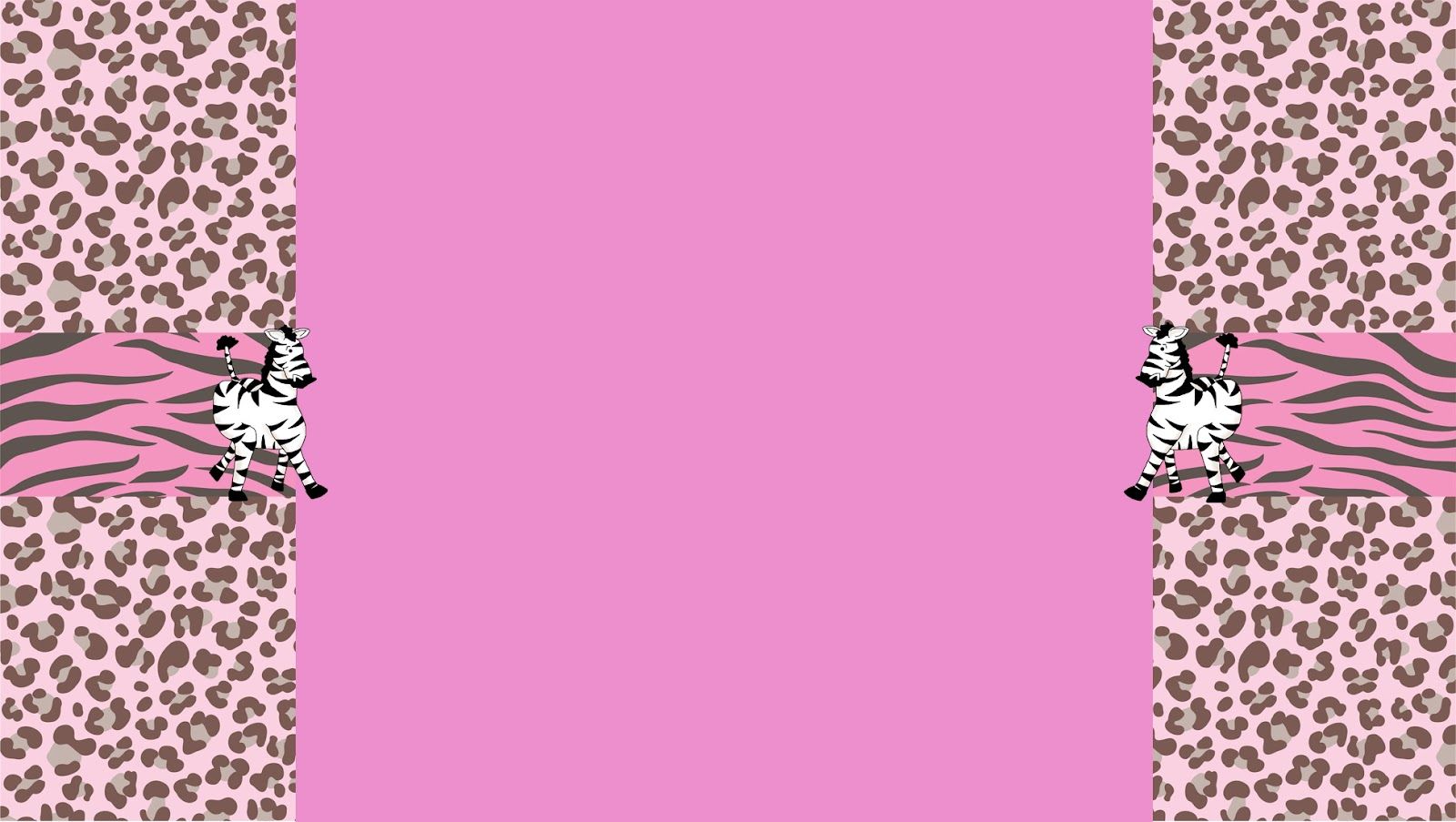 Zebre stampa leopardata rosa, 1600x903 HD Ready, PC