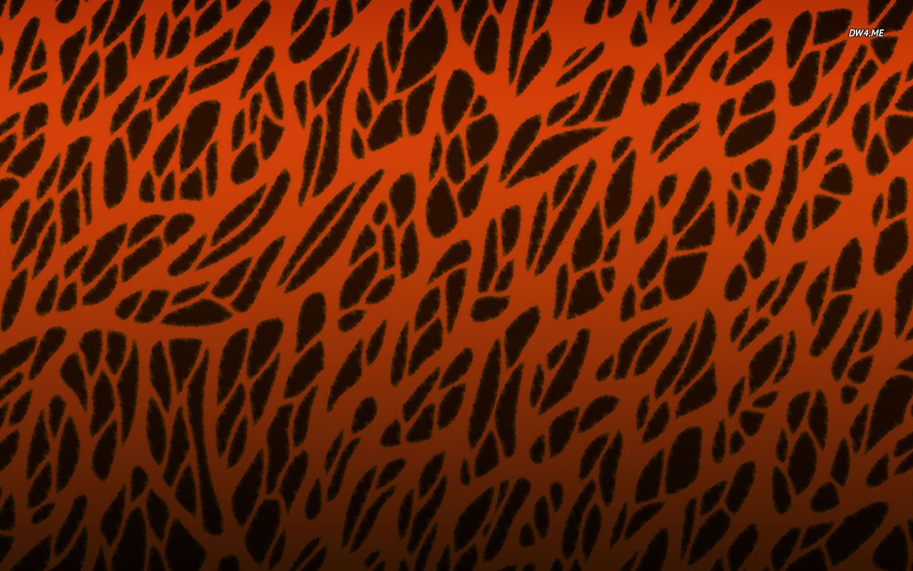 Stampa leopardata arancione nera, 1400x980 720p, PC