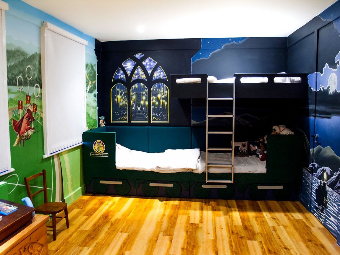 Camera a tema Harry Potter con letti a castello, 1150x863 HD, iMac