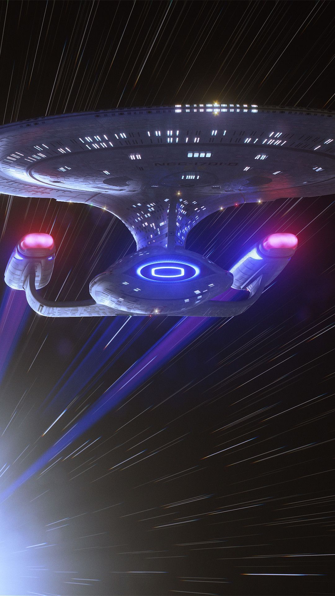 Astronave Enterprise Star Trek, 1080x1920 Full HD Verticale, iPhone