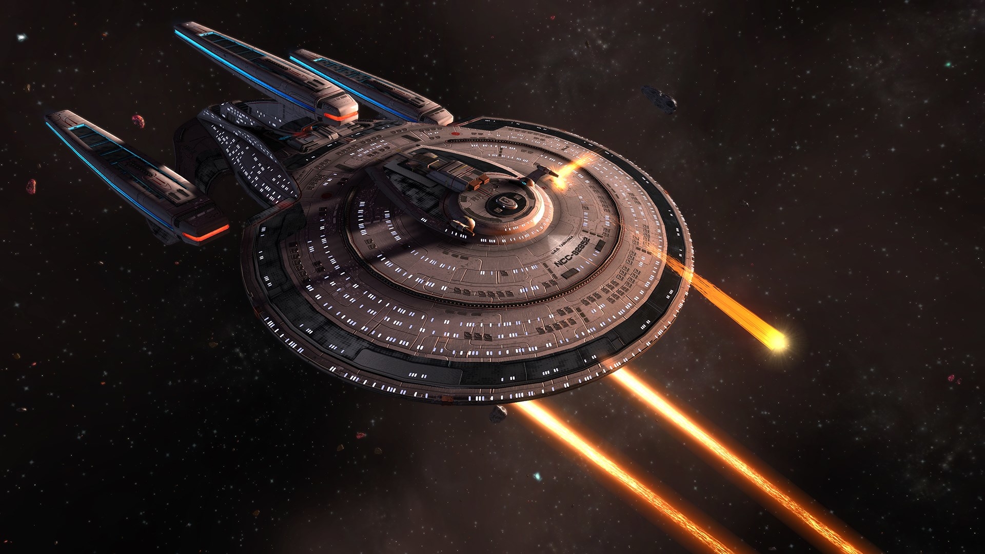 Astronave Star Trek nello spazio, 1920x1080 1080p, Laptop