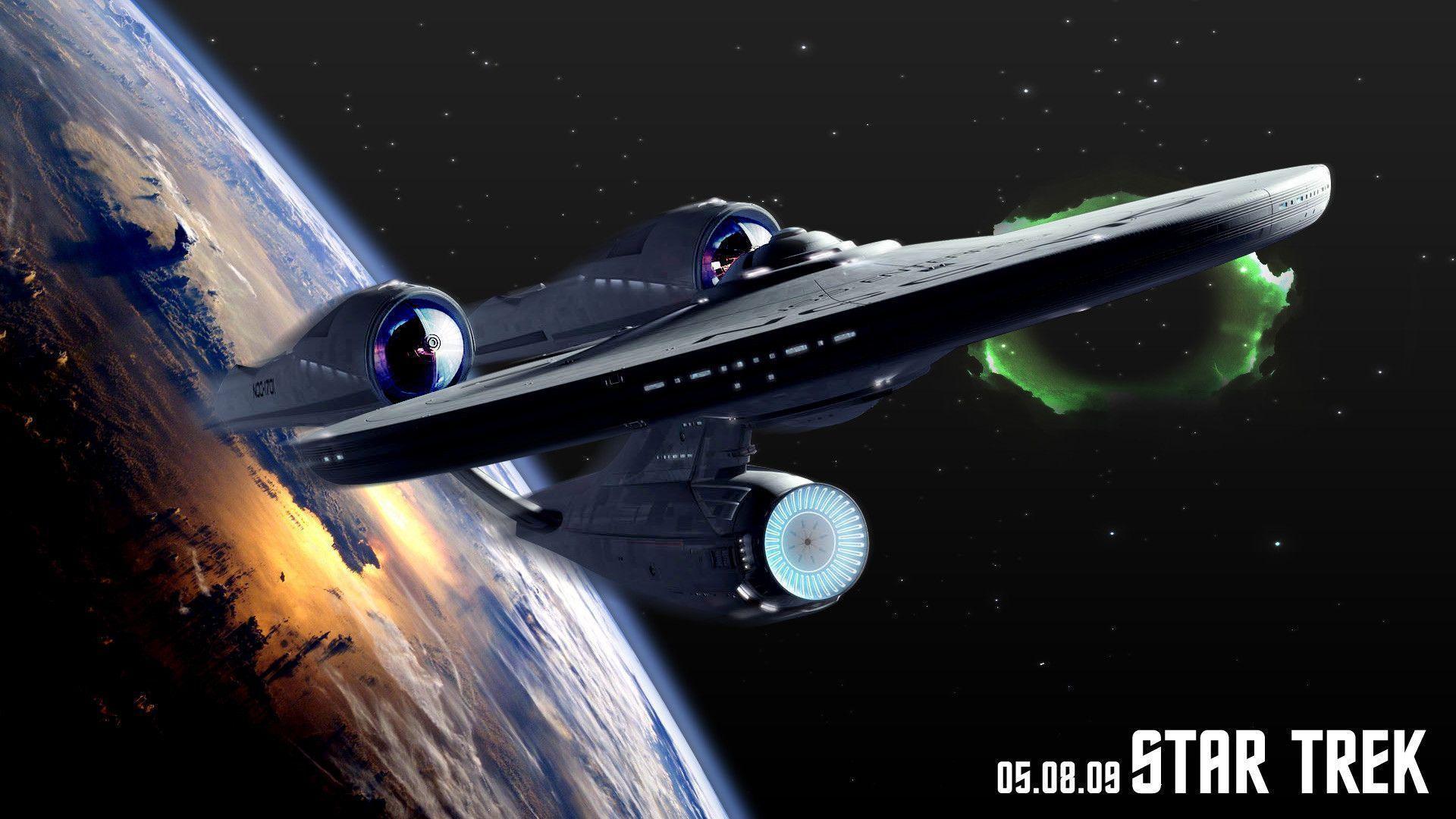 Astronave Enterprise Star Trek, 1920x1080 1080p, PC