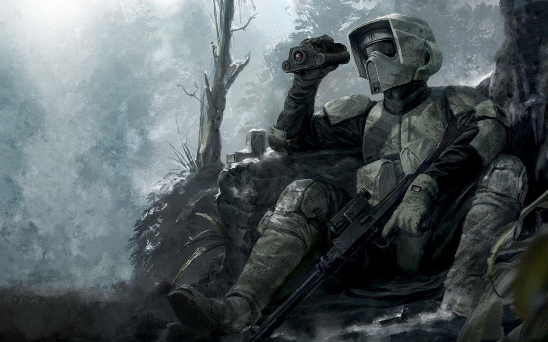 Clone Trooper con binocolo, 1920x1200 Full HD+ WUXGA, PC
