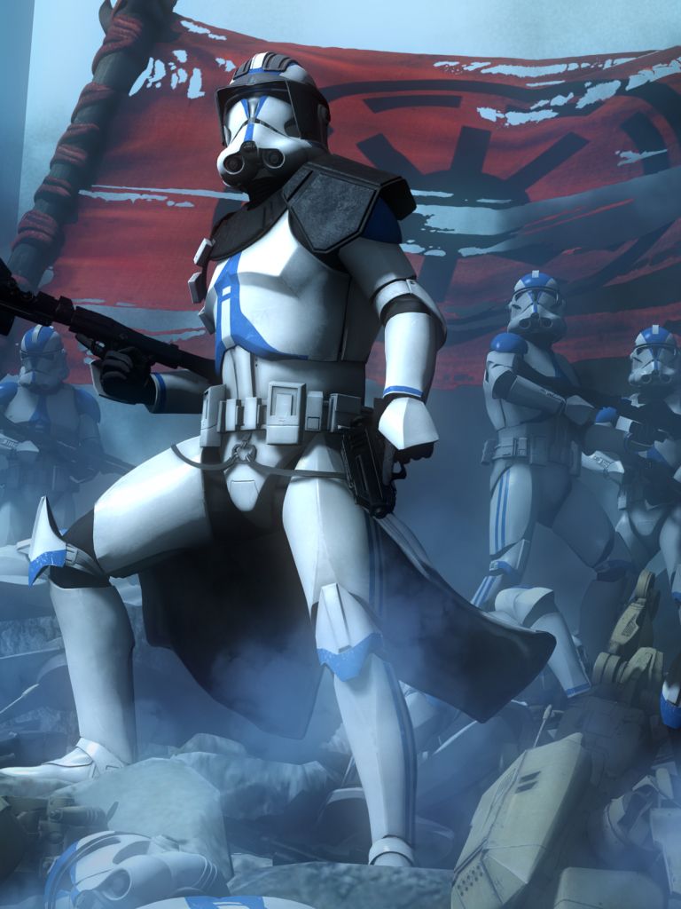 Clone Trooper Star Wars armatura, 768x1024 Verticale, Xiaomi