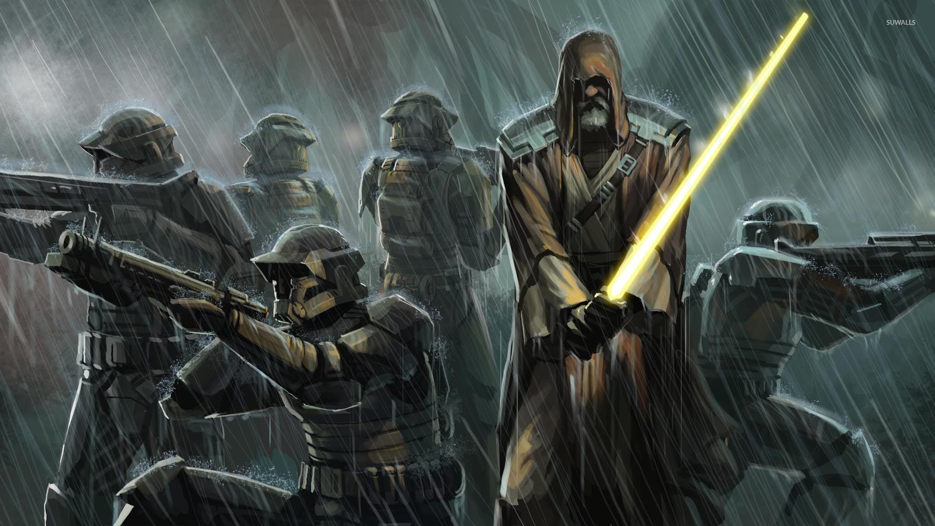 Cloni Star Wars con Jedi, 1920x1080 1080p, Desktop
