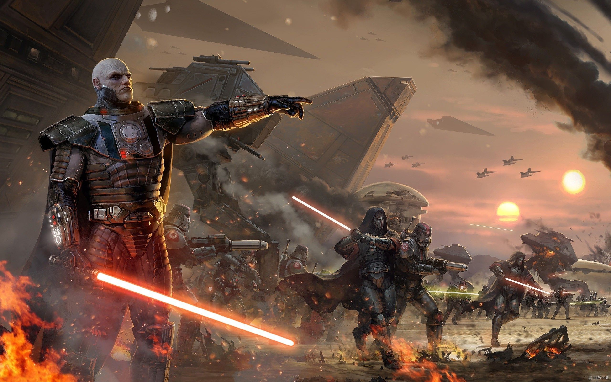 Sith con spada laser rossa, 2560x1600 2K+, Laptop