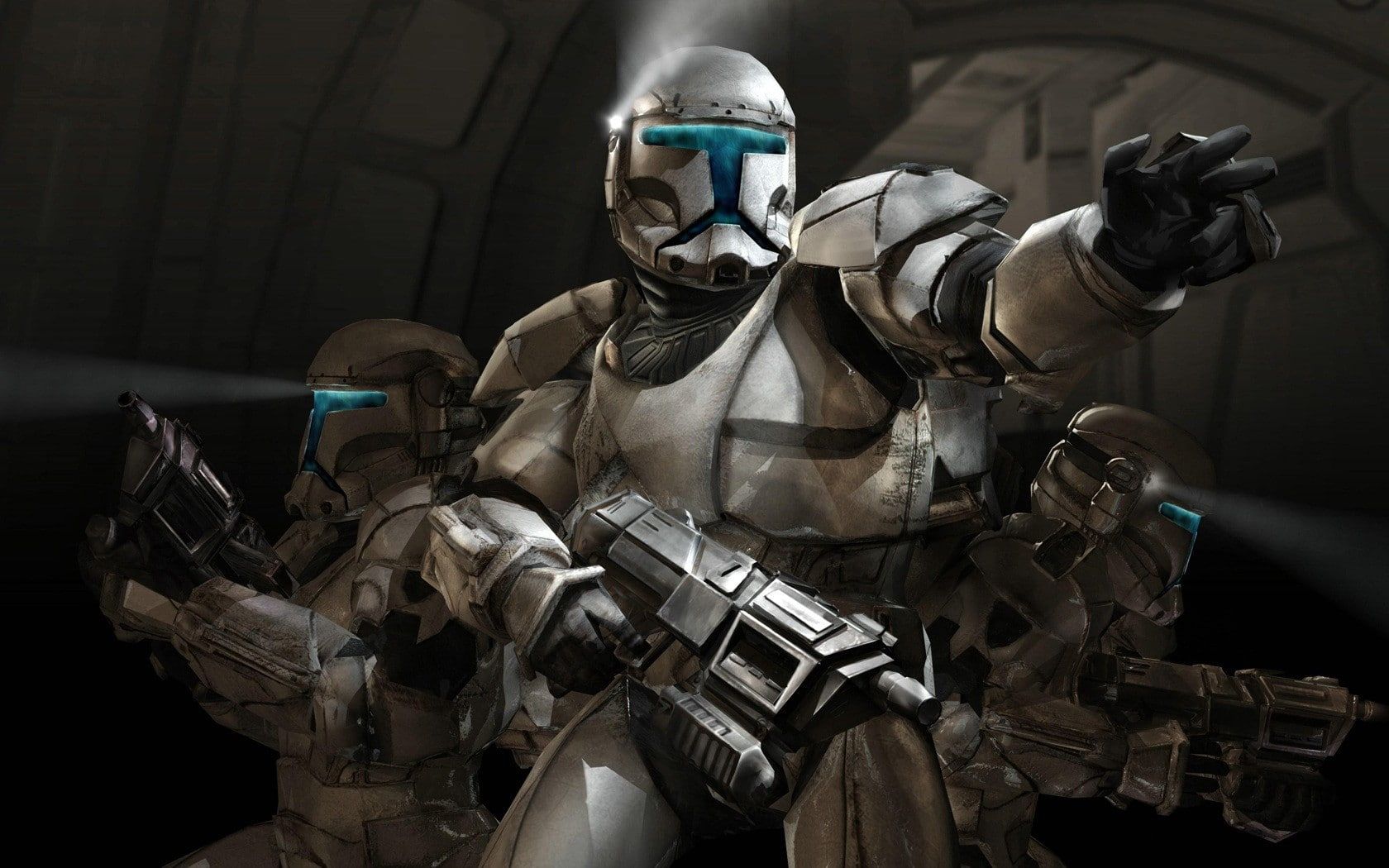 Cloni soldato Star Wars armati, 1680x1050 HD, Desktop