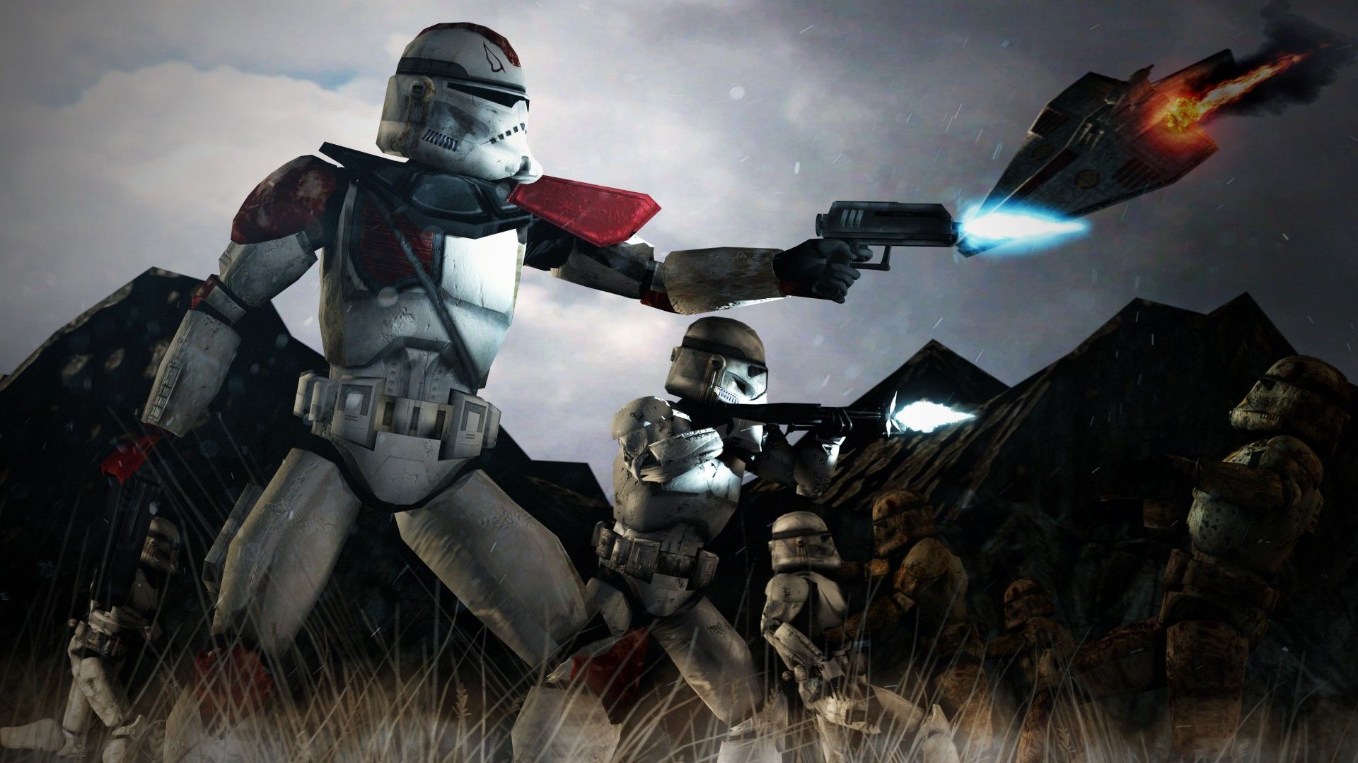 Battaglia spaziale astronavi Star Wars, 2560x1440 2K QHD, PC