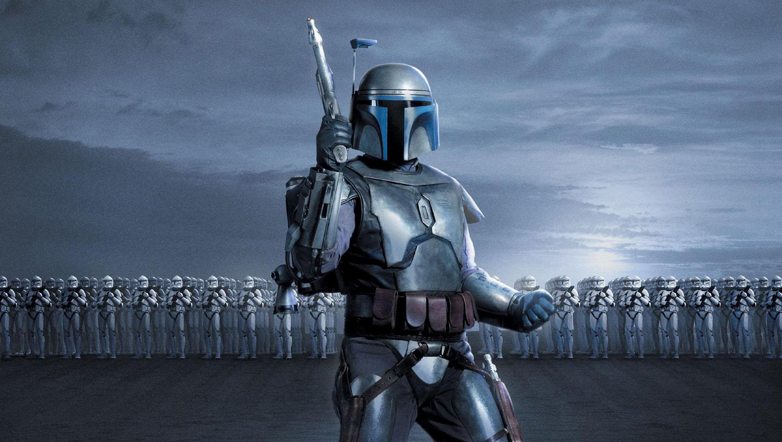 Jango Fett con esercito cloni, 2552x1442 alta risoluzione, Desktop