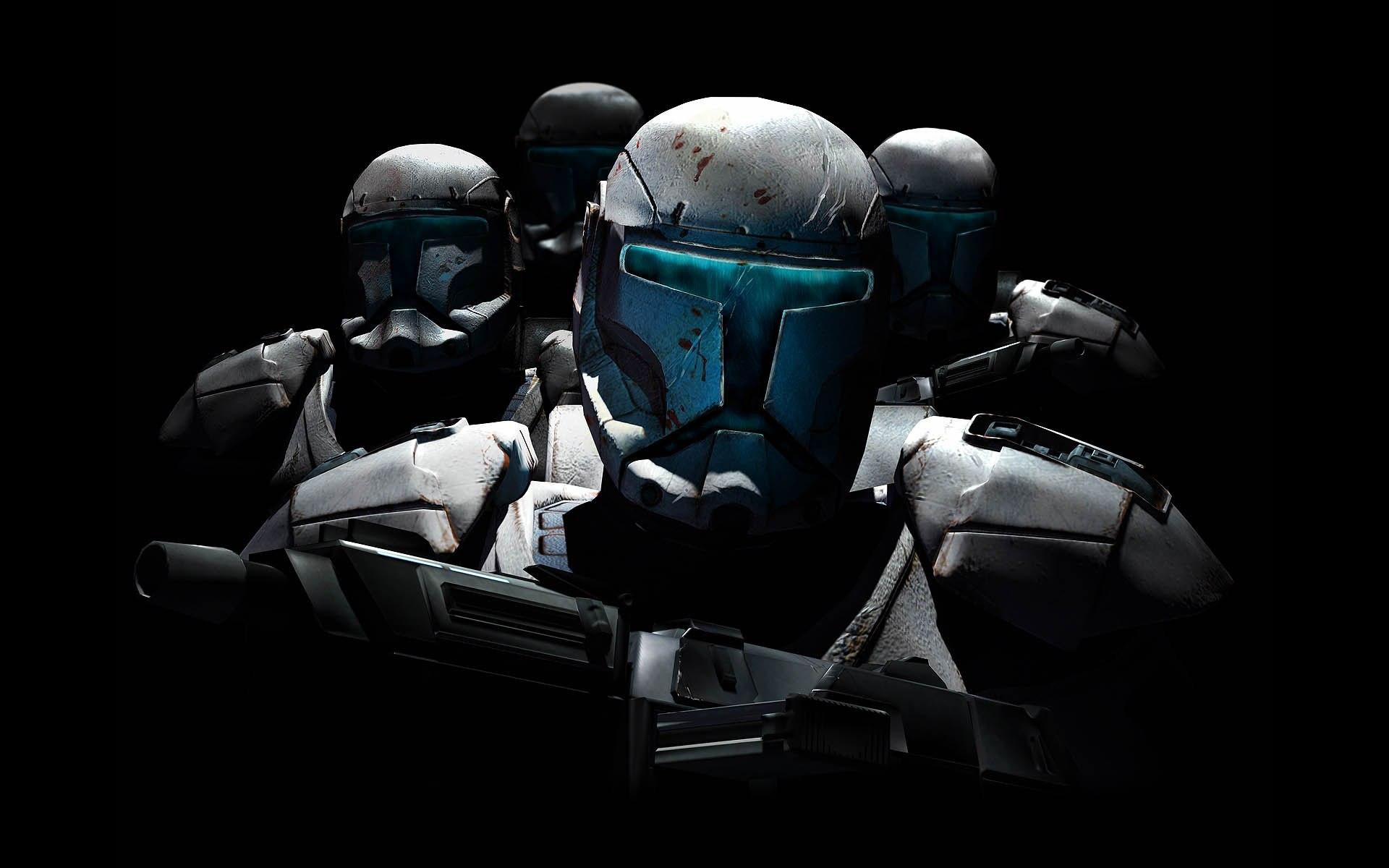 Cloni Star Wars, elmi bianchi, Jedi, 1920x1200 WUXGA, PC