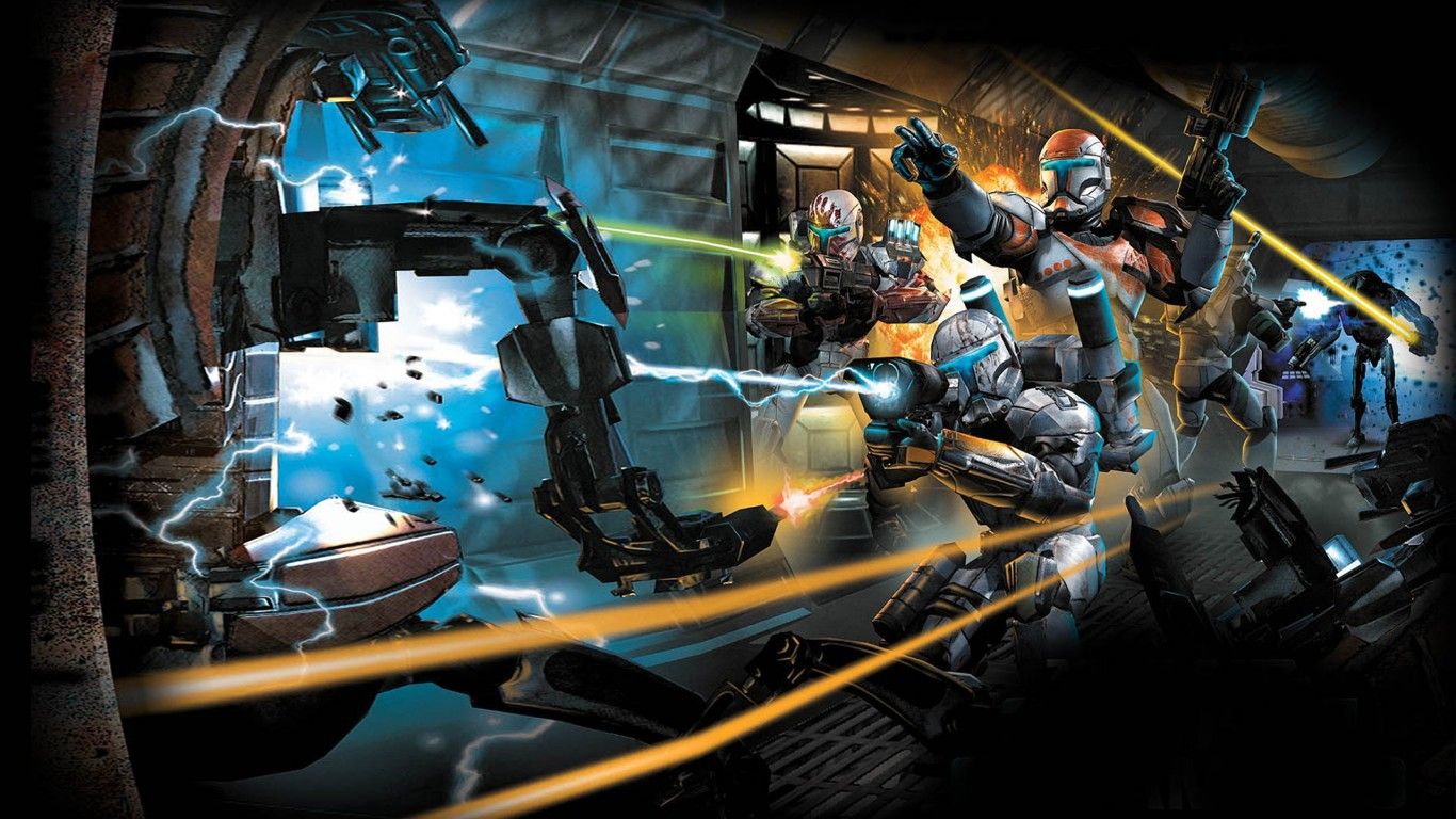 Clone trooper in battaglia, 2560x1440 1440p, Monitor Gaming