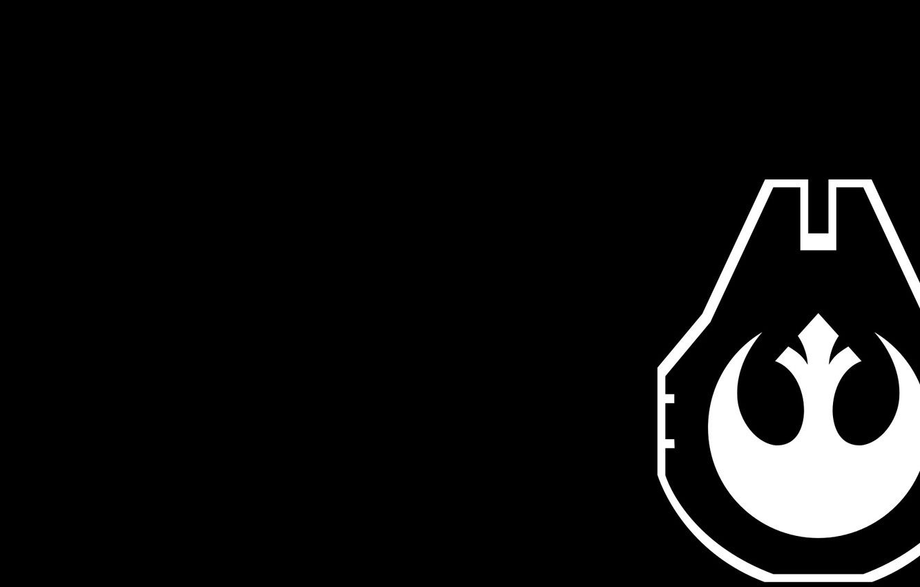 Logo Ribelli Star Wars, 1332x850 720p, Laptop