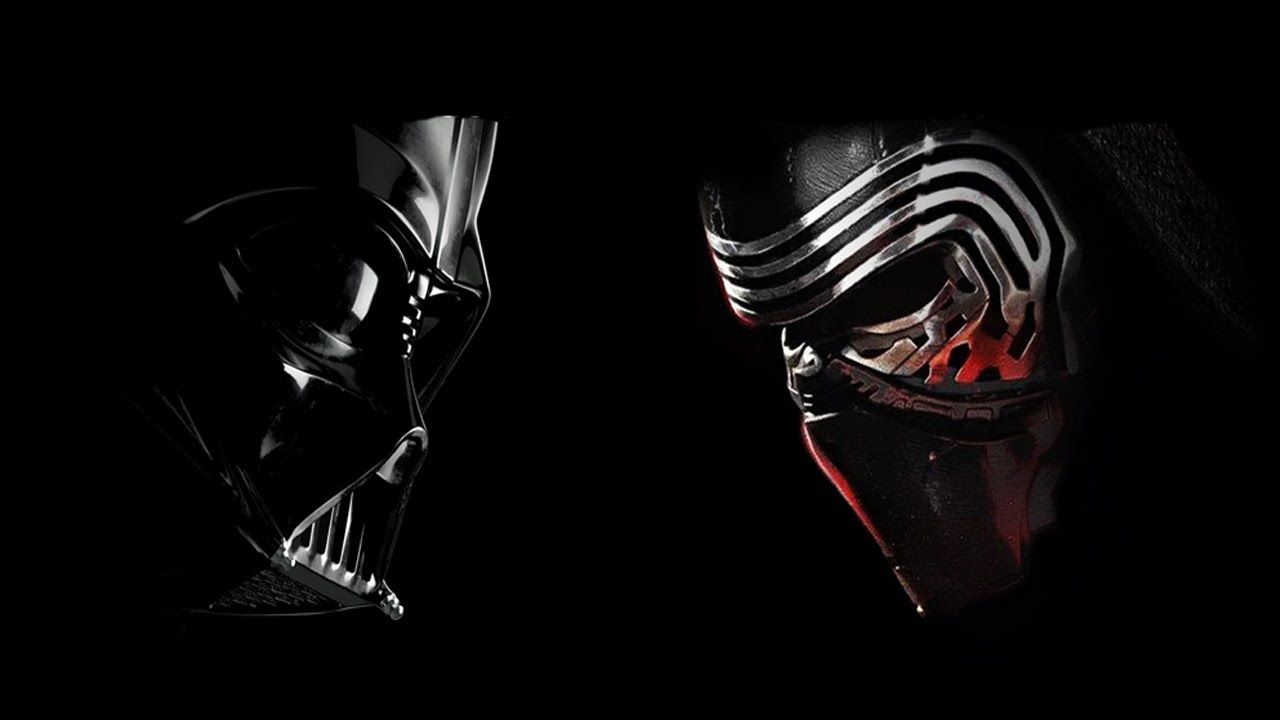 Darth Vader e Kylo Ren, 1280x720 720p, iMac