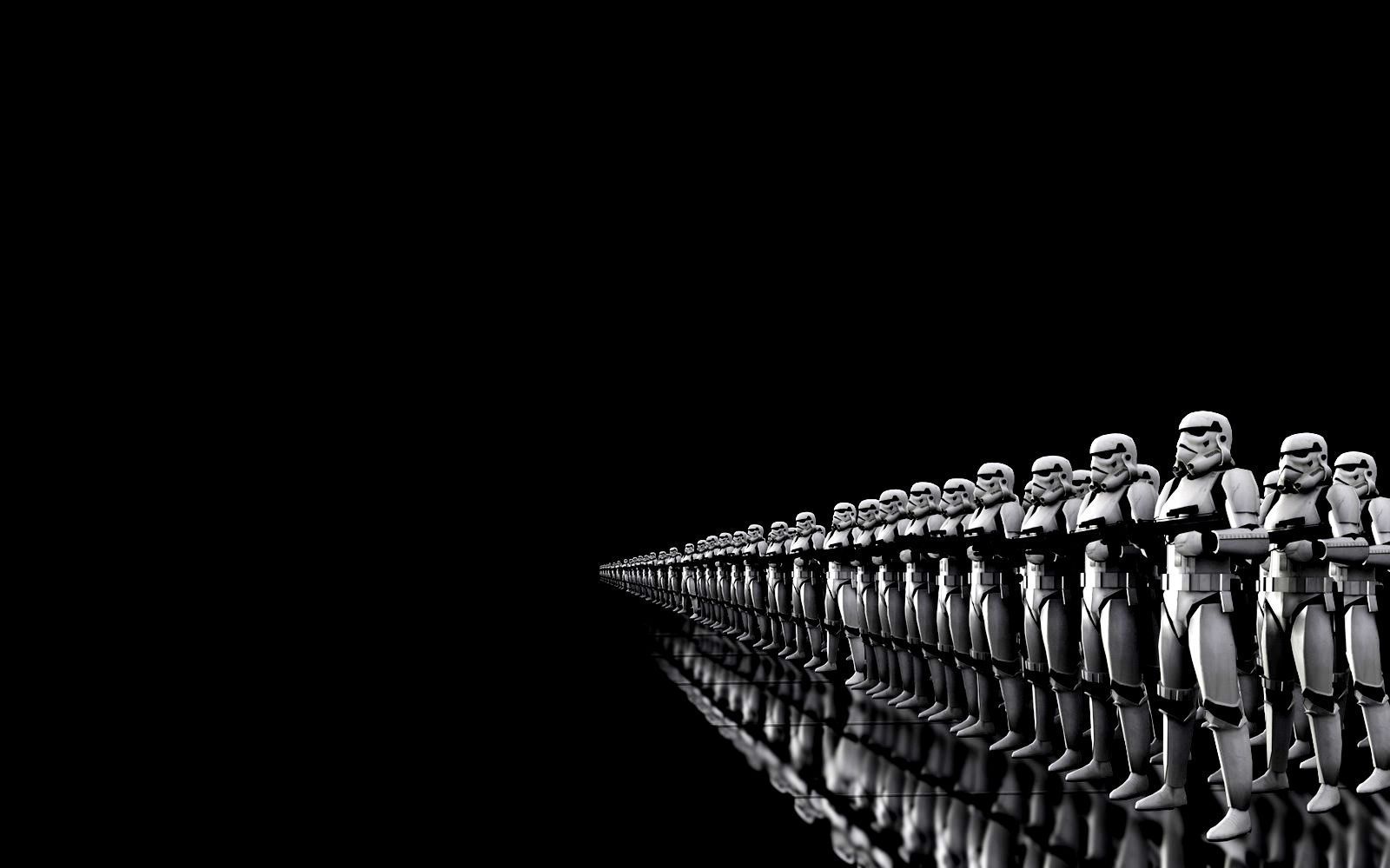 Fila di Stormtrooper Star Wars, Jedi, 1600x1000 HD, Desktop