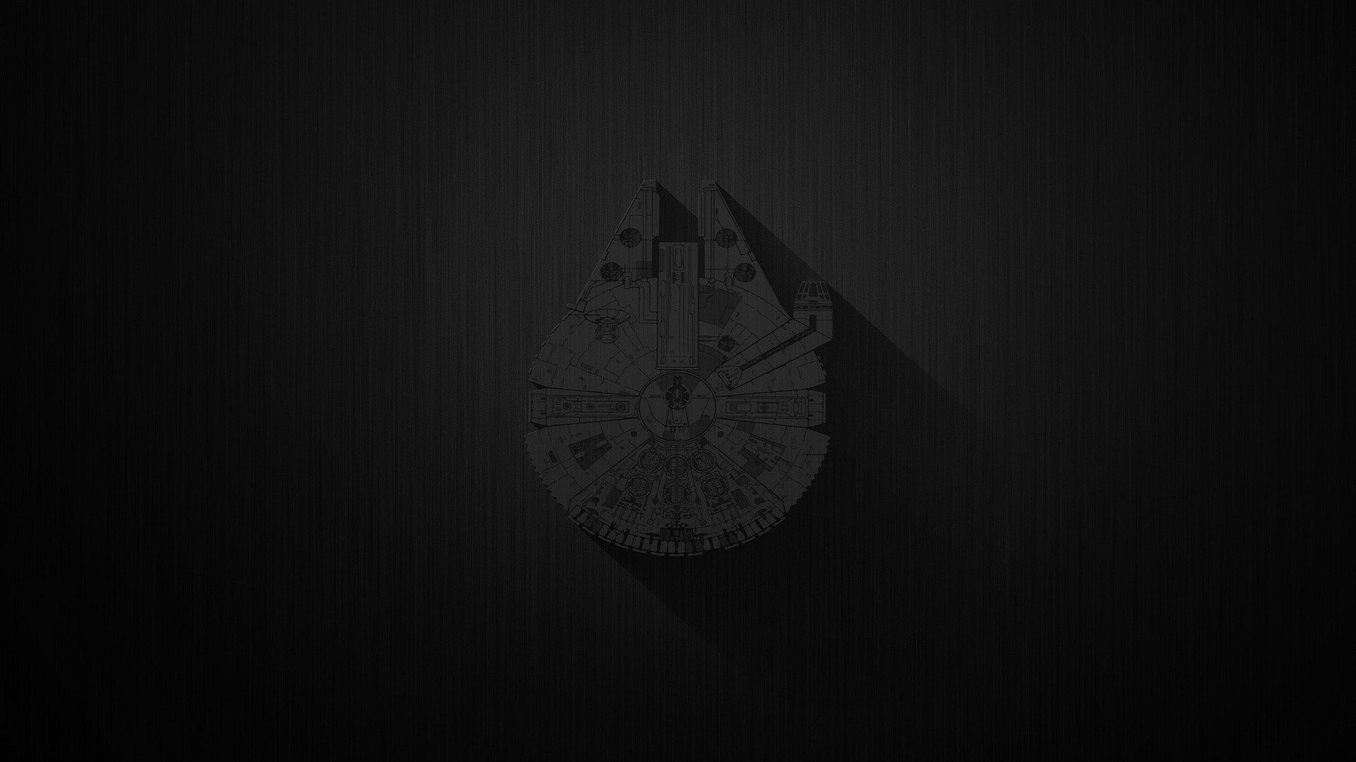 Millennium Falcon in ombra, 1920x1080 Full HD 1080p, Desktop