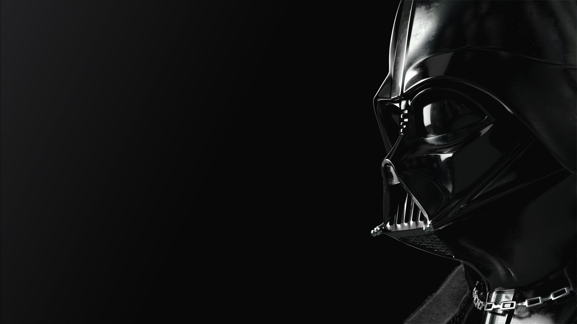 Darth Vader casco bianco e nero, 1920x1080 1080p, PC