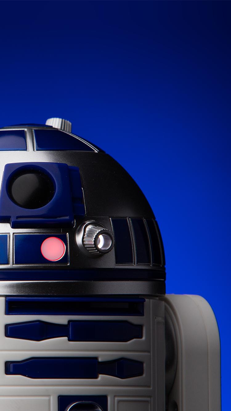 R2-D2 Star Wars droide, 750x1334 Verticale, Telefono