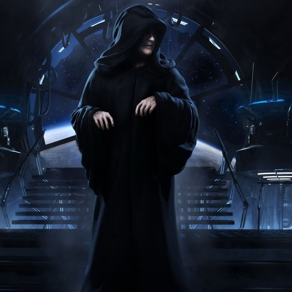 Imperatore incappucciato Star Wars, 1024x1024 HD, Desktop