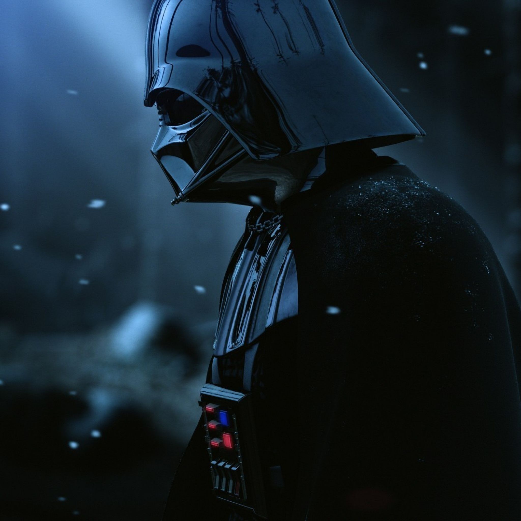 Darth Vader nella neve, 2048x2048 alta risoluzione, Desktop