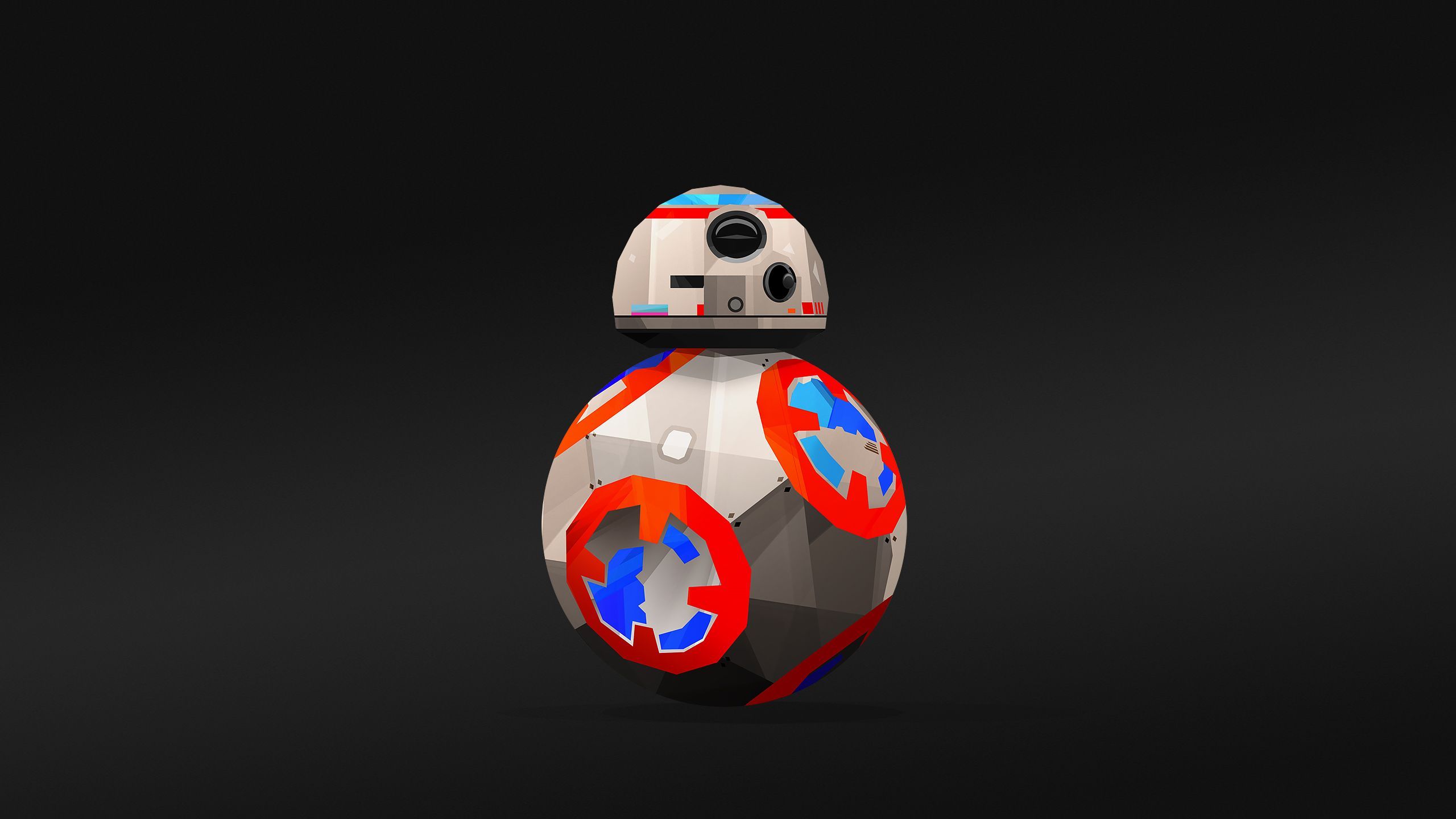 Robot BB-8 Star Wars, 2560x1440 2K, Monitor Gaming