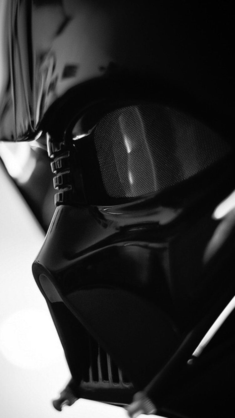 Boba Fett silhouette blu Star Wars, 3072x4096 Verticale, Mobile