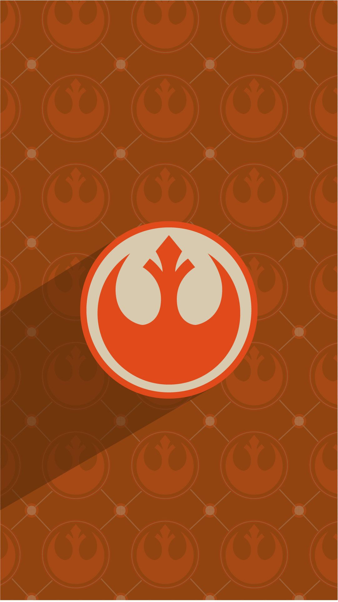 Logo Alleanza Ribelle Star Wars, 1082x1927 Verticale, iPhone Pro Max