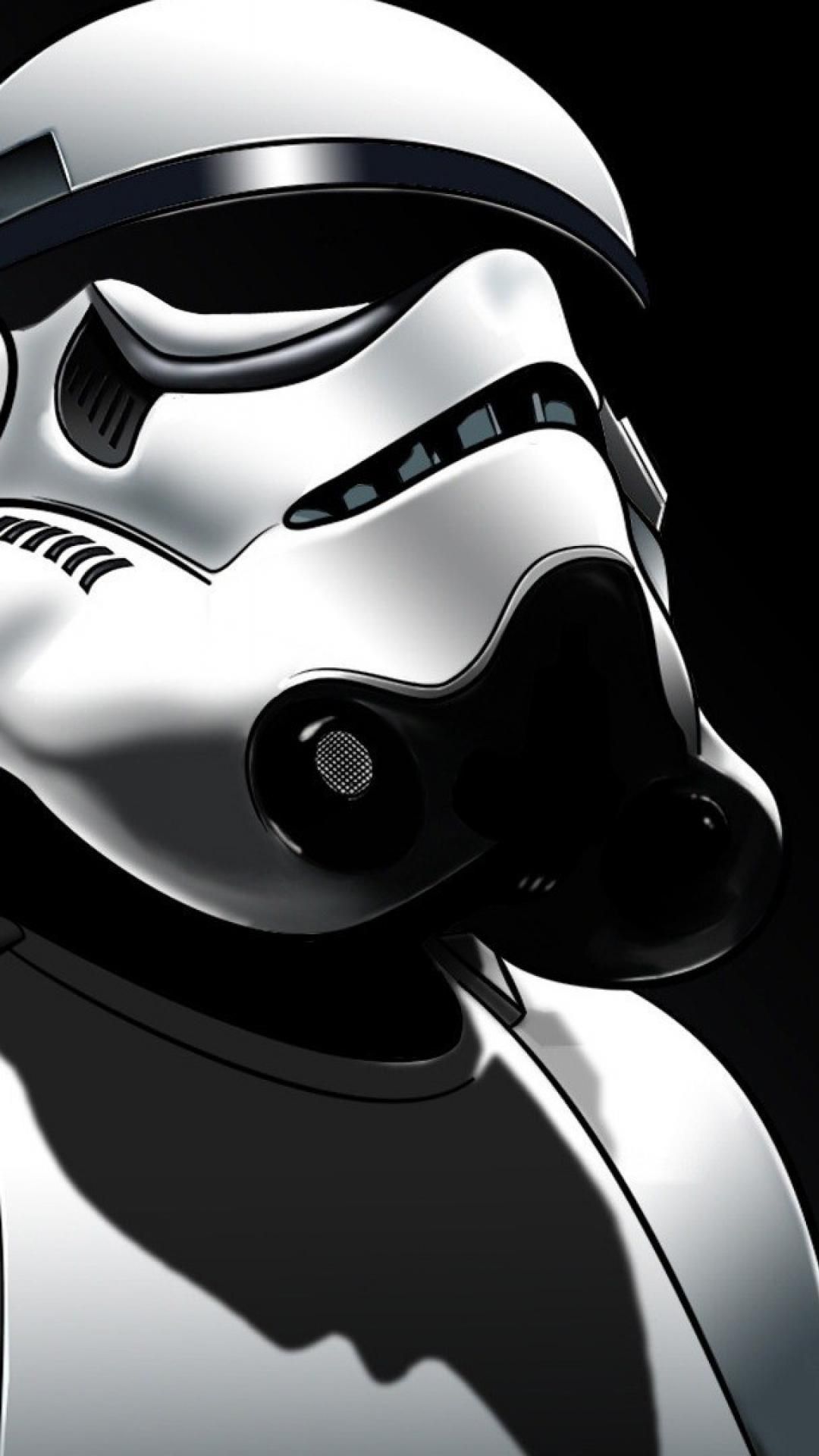 Casco Stormtrooper Star Wars, 1080x1920 Verticale, iPhone Plus