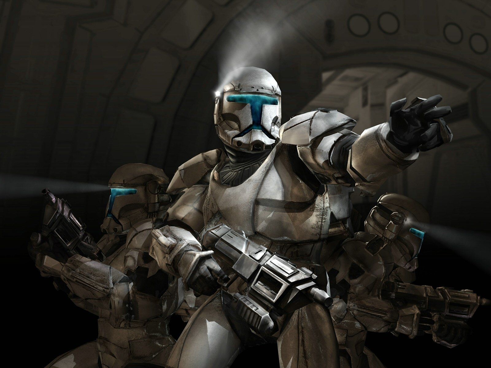 Clone troopers Star Wars armatura, 1600x1200 HD Ready, PC