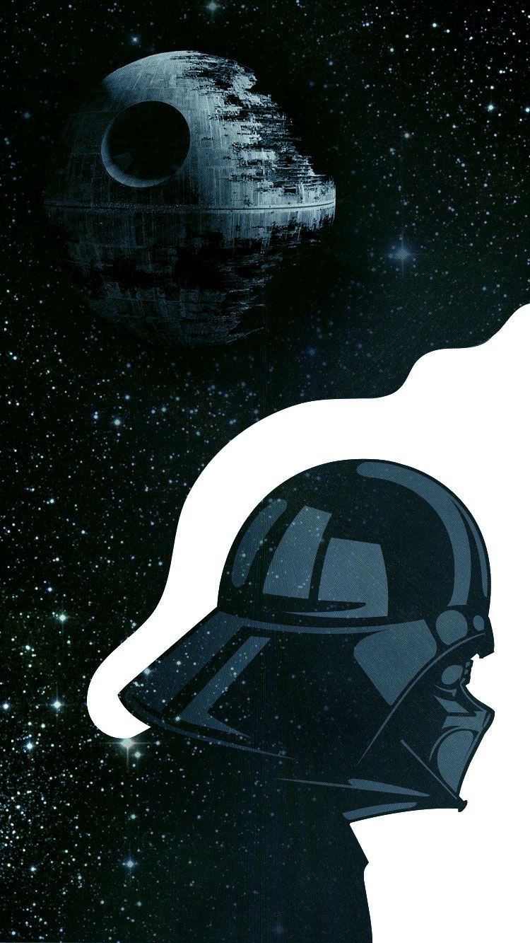 Darth Vader e Morte Nera, 750x1333 Verticale, iPhone Air