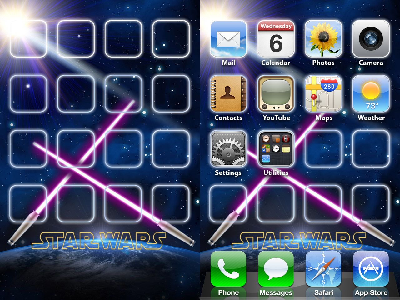 Spade laser Star Wars iPhone, 1280x960 720p, Laptop