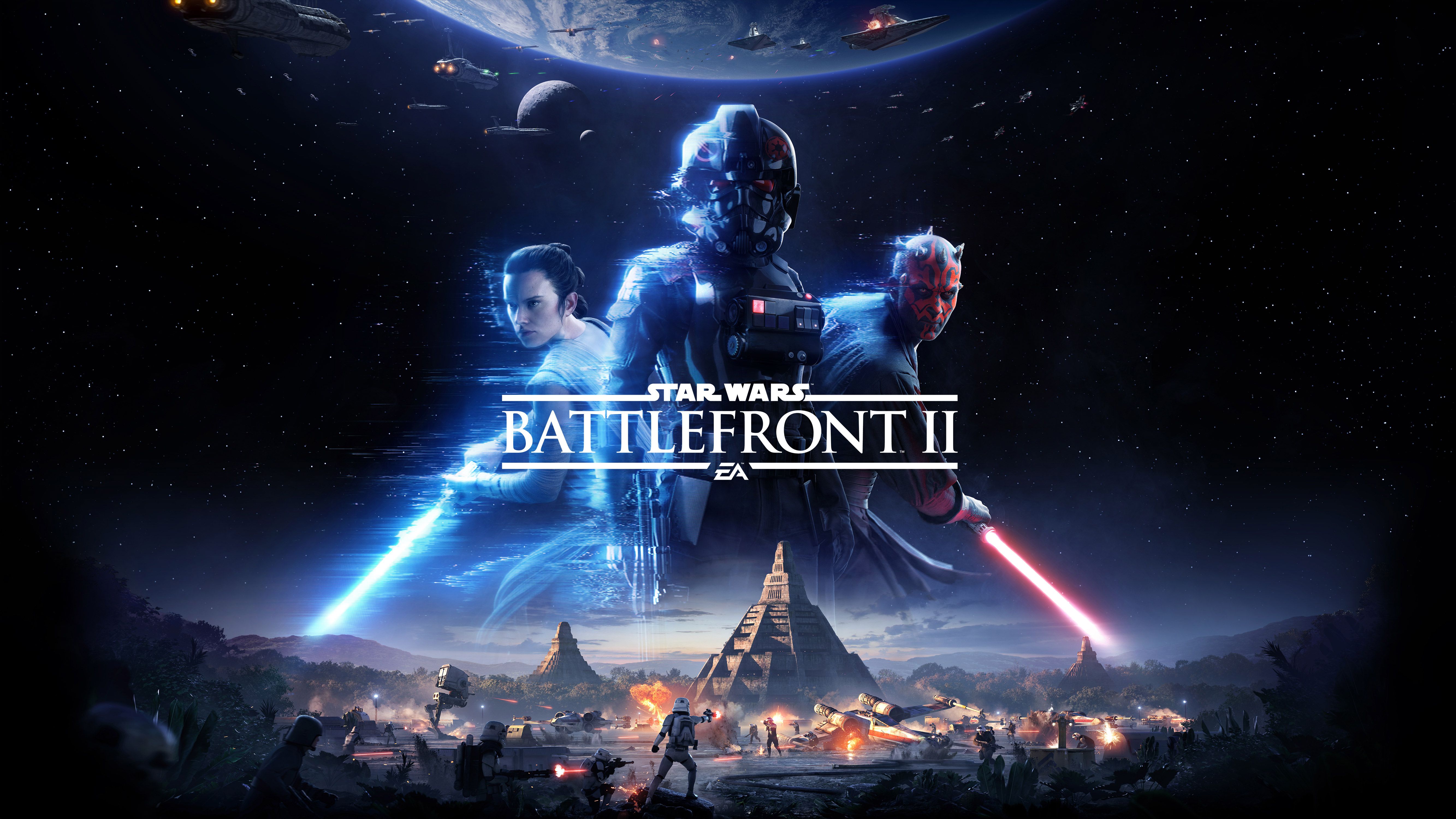 Star Wars Battlefront II poster, 5333x3000 UHD, Monitor 4K