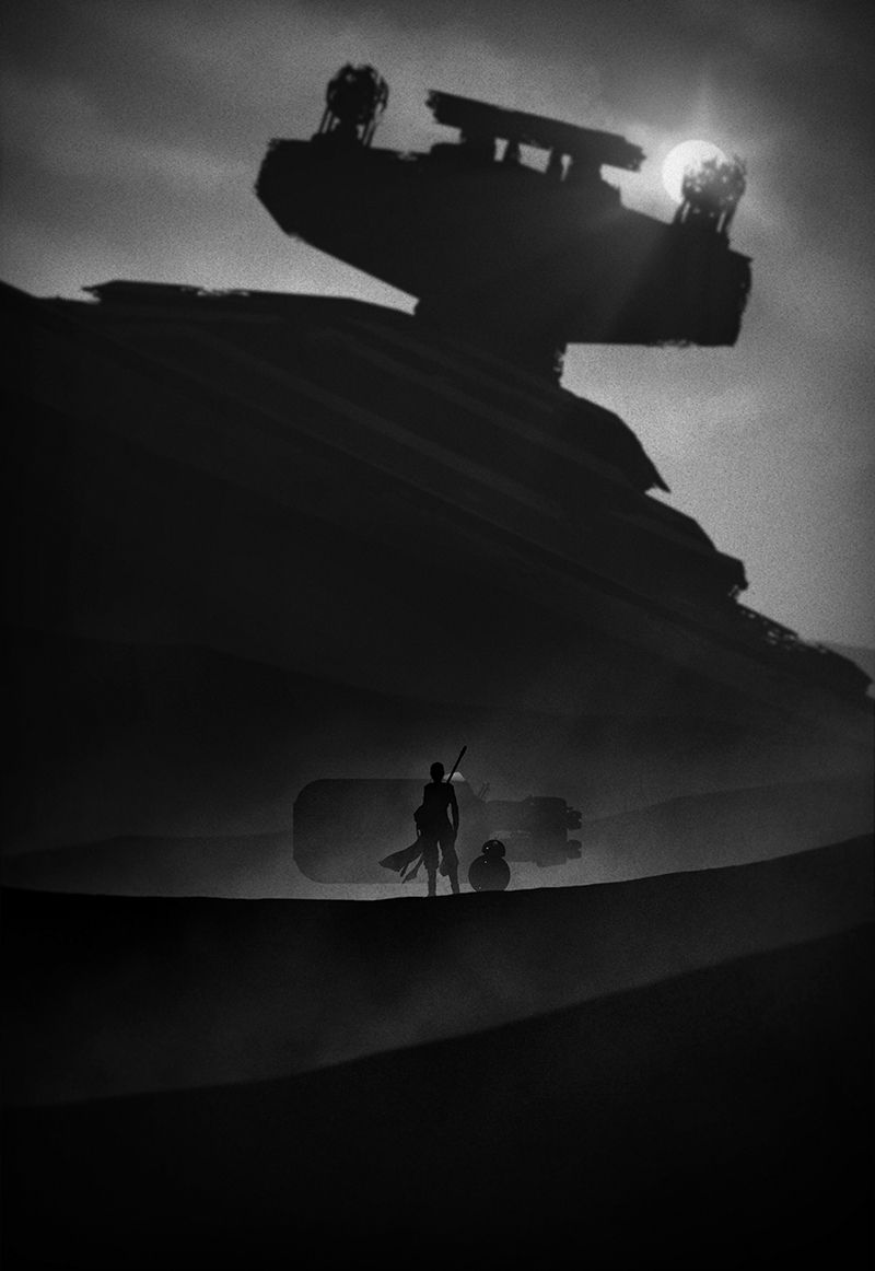 AT-AT silhouette Star Wars minimalista, 800x1162 Verticale, Mobile