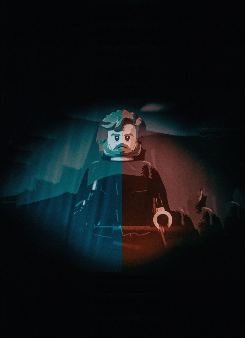 Lego Luke Skywalker Star Wars, 840x1160 Verticale, Xiaomi