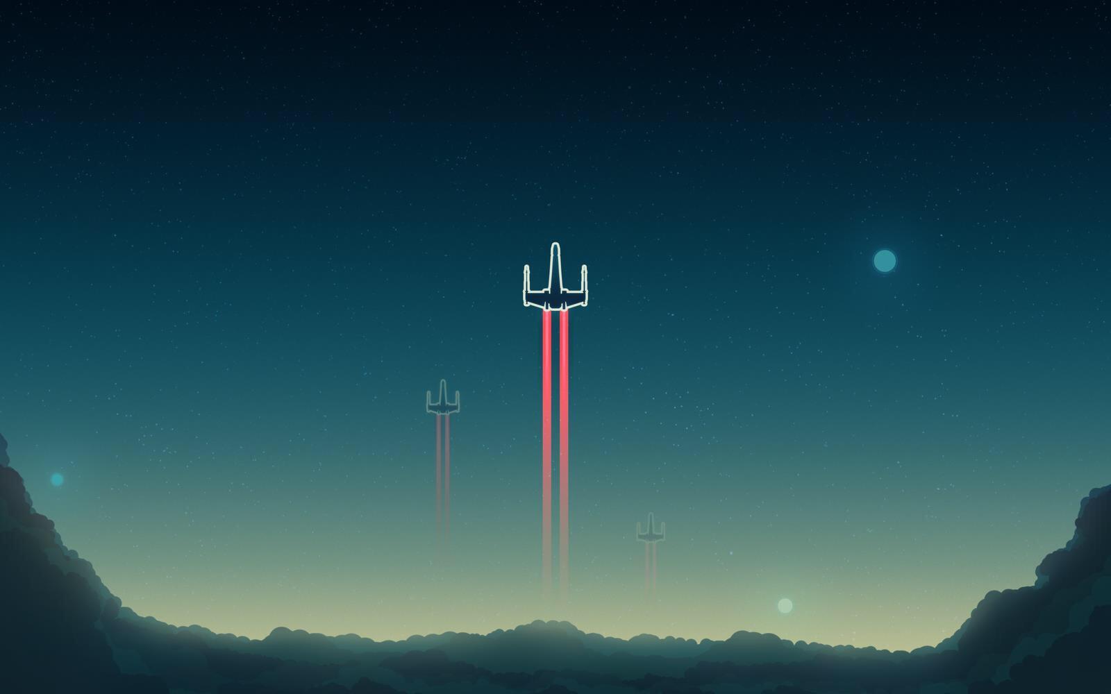 Spada laser minimalista Star Wars, 1600x1000 900p, MacBook Air