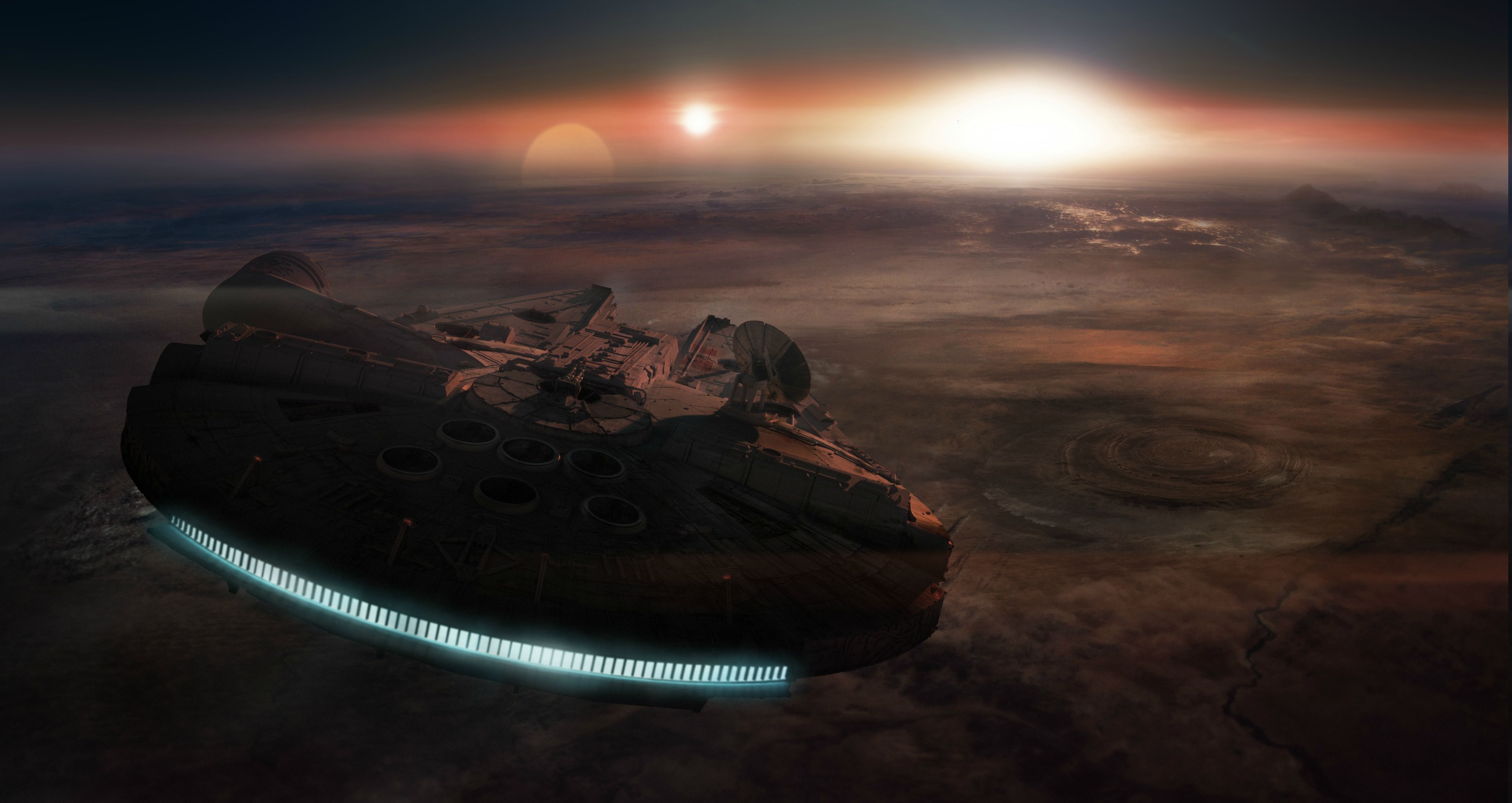 Paesaggi Star Wars multicolore, 2560x1440 2K QHD, Monitor Gaming