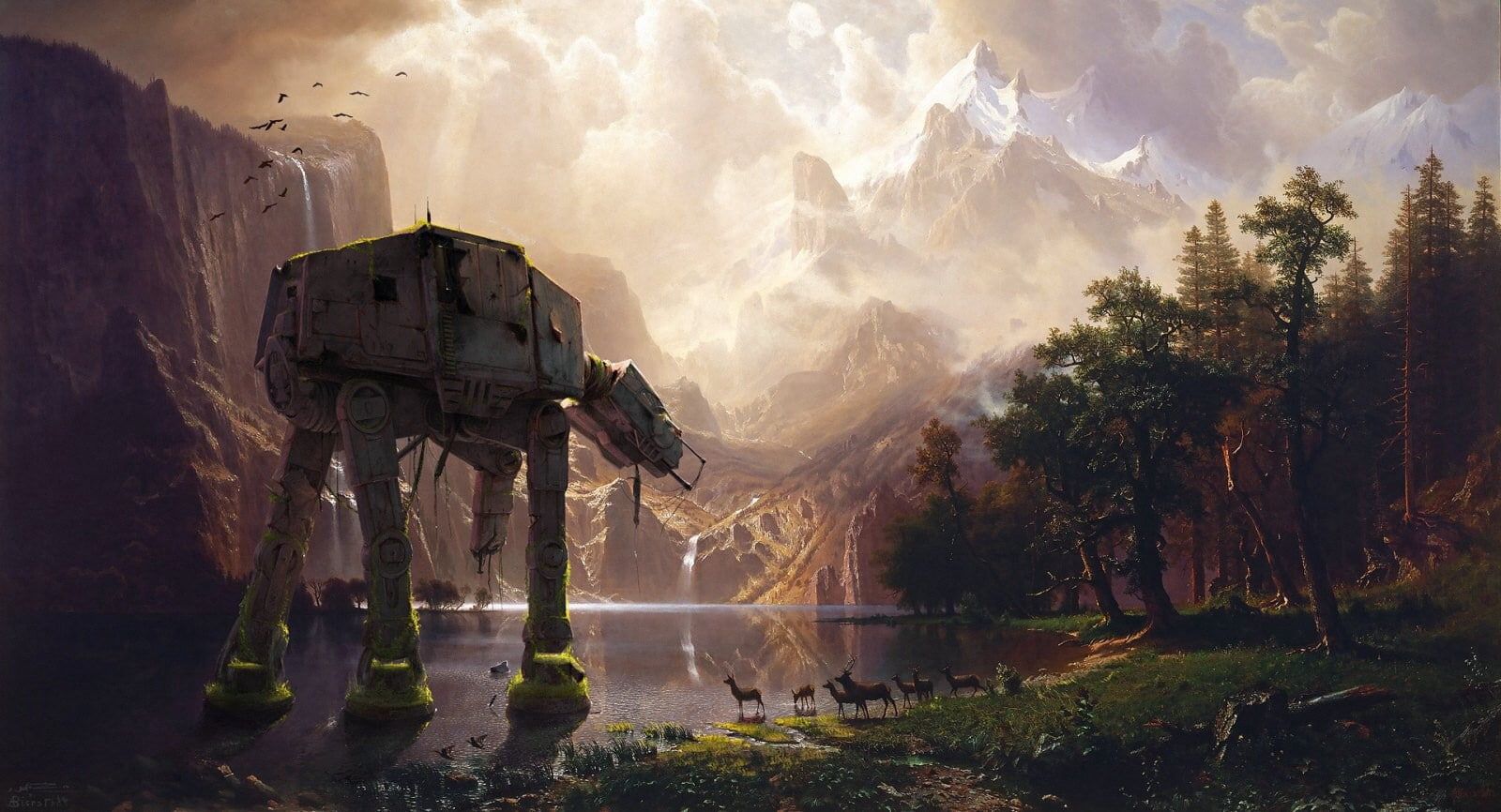 Darth Vader e Luke, duello spade laser, 1332x850 HD, Desktop