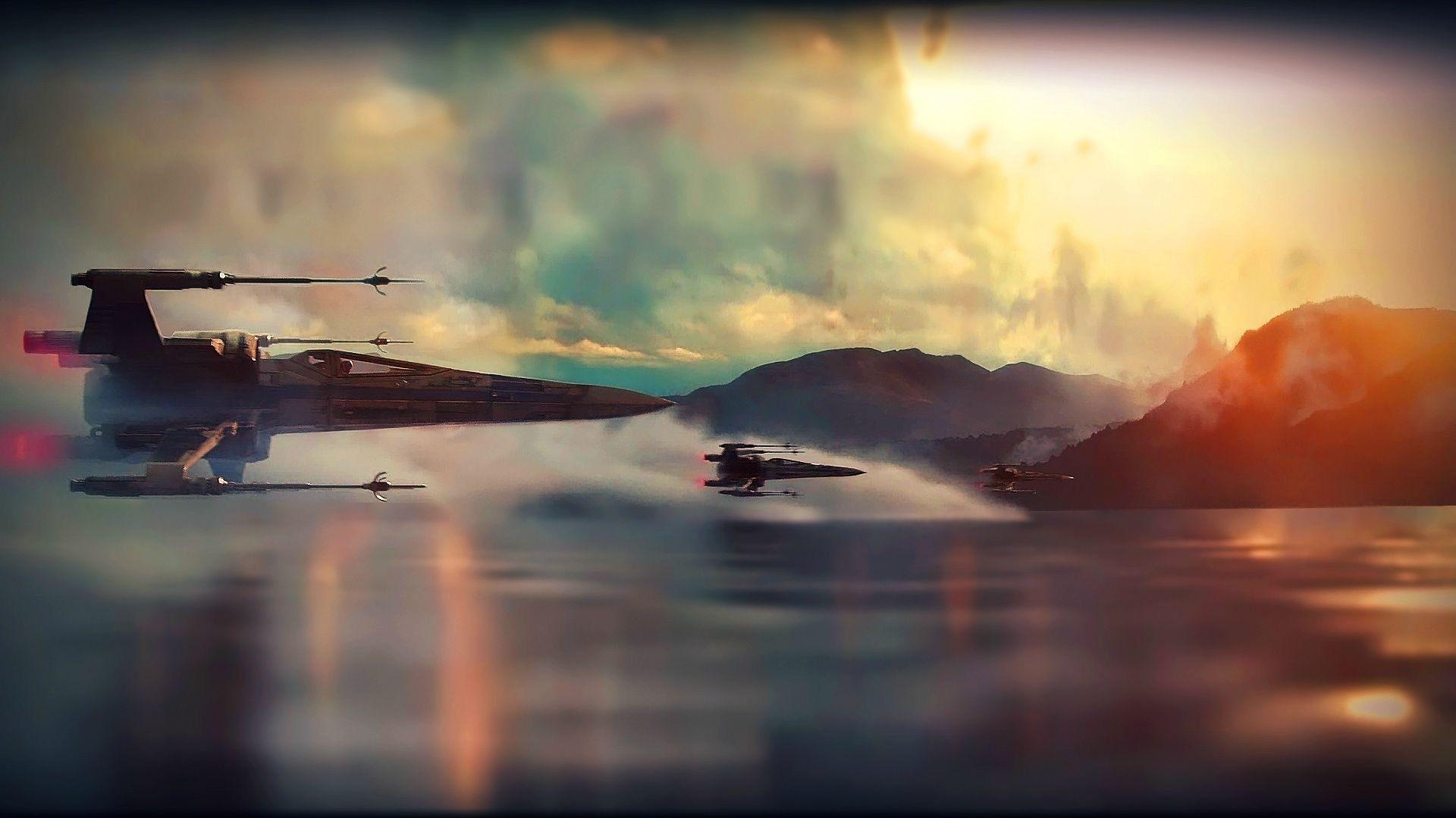 Caccia X-wing Star Wars, 1920x1080 Full HD 1080p, PC