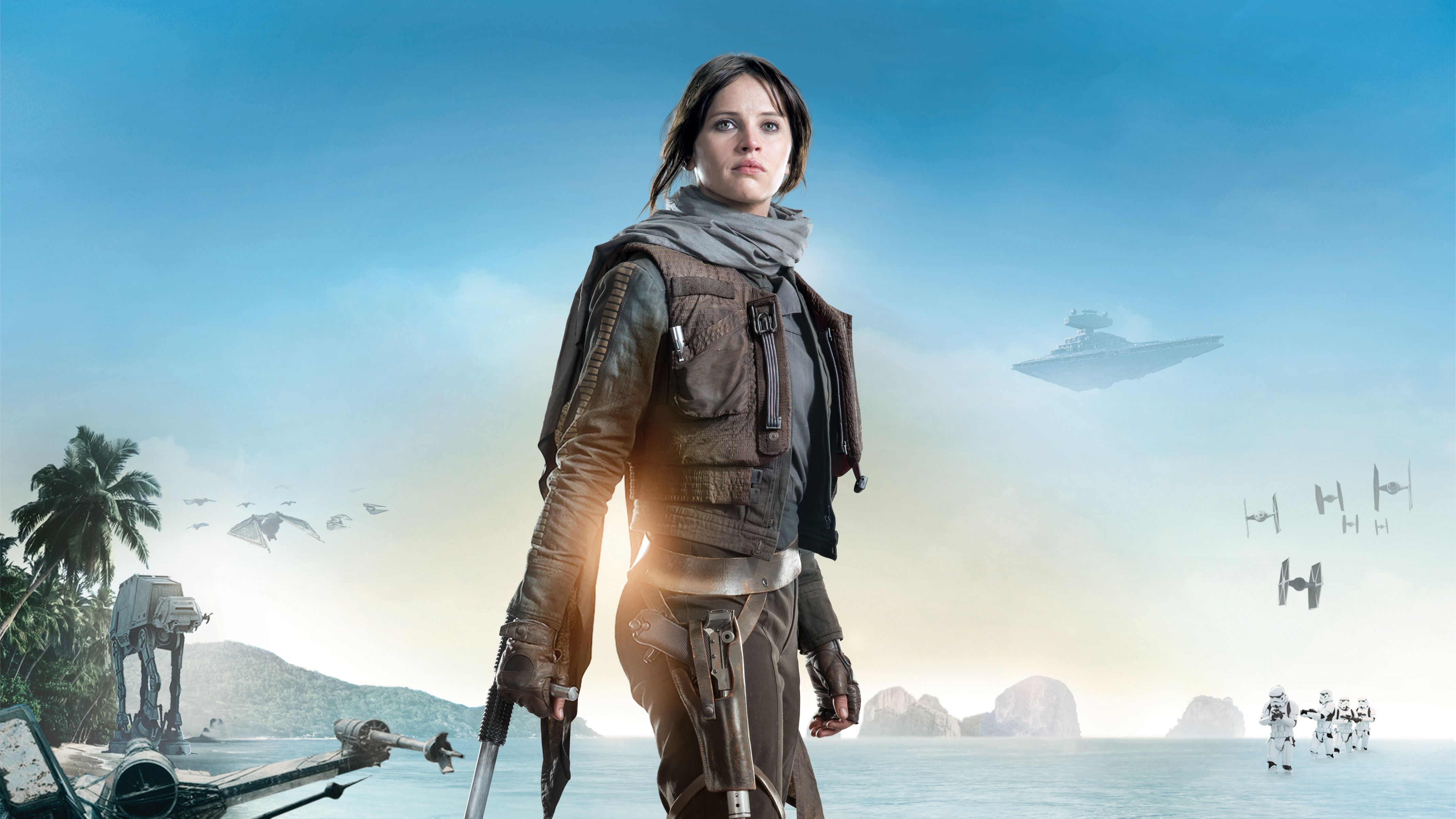 Jyn Erso Rogue One, 4275x2405 4K Ultra HD, Monitor 4K