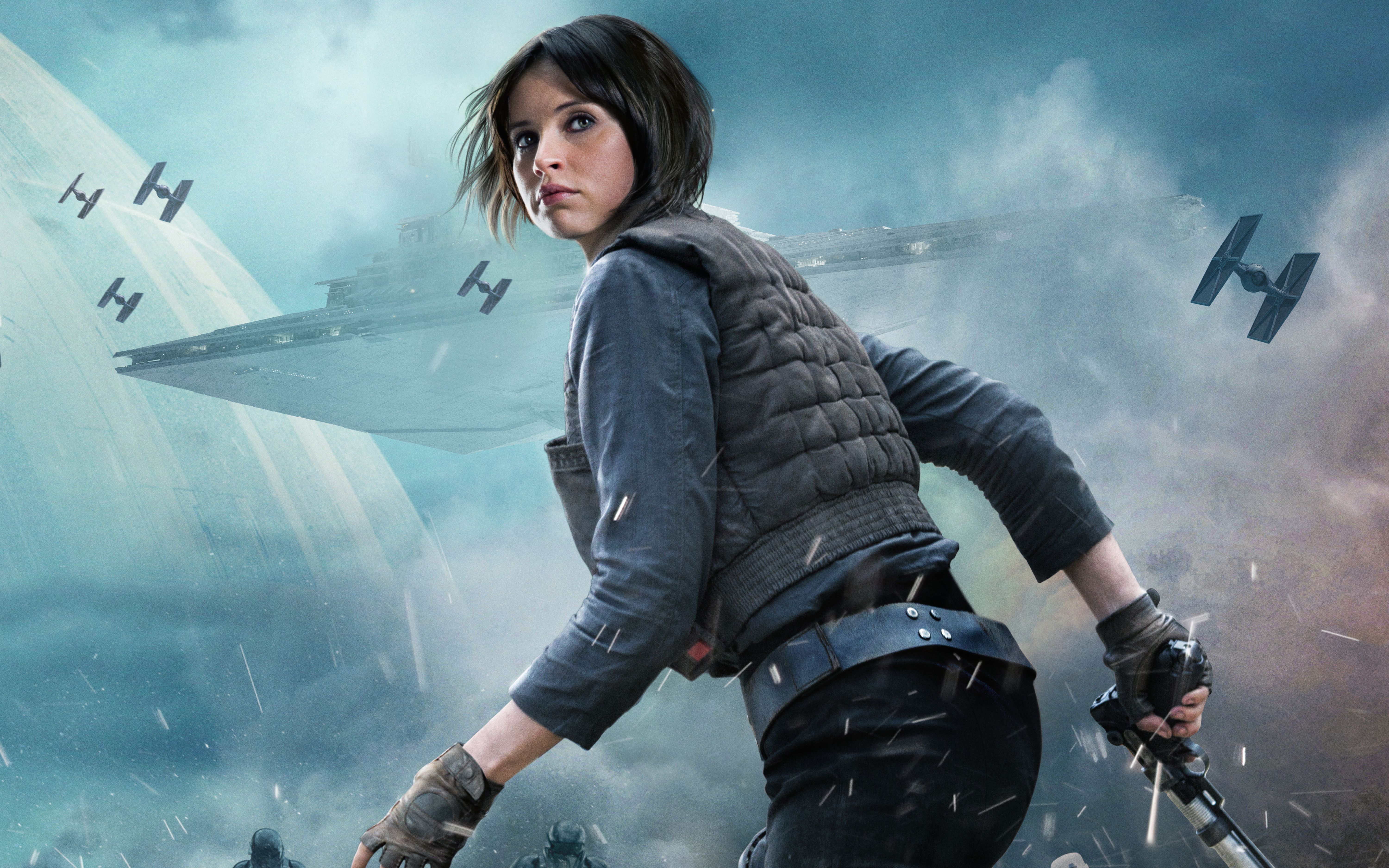 Jyn Erso Rogue One personaggio, 6000x3750 UHD, PC 4K